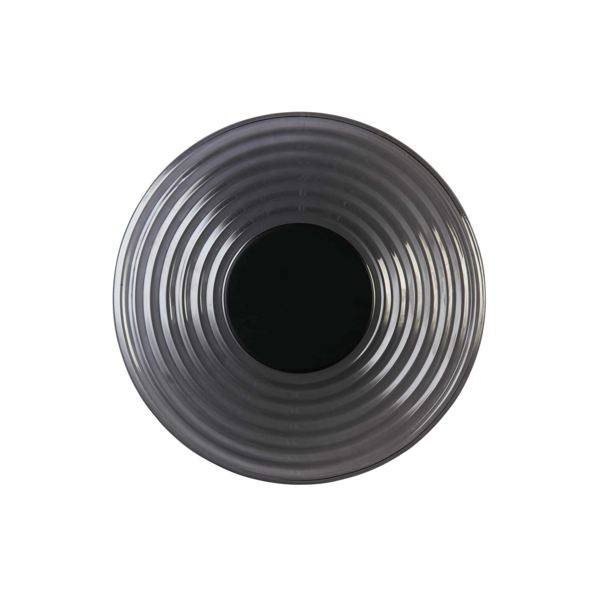 Cleo LED Wall Light, Matt Black Metal and Smoked Glass