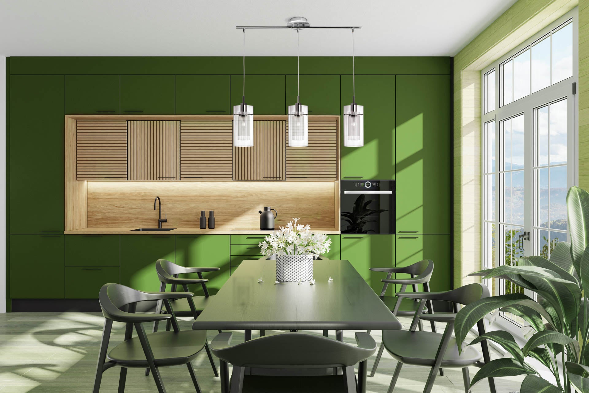 Duo I Bar Pendant