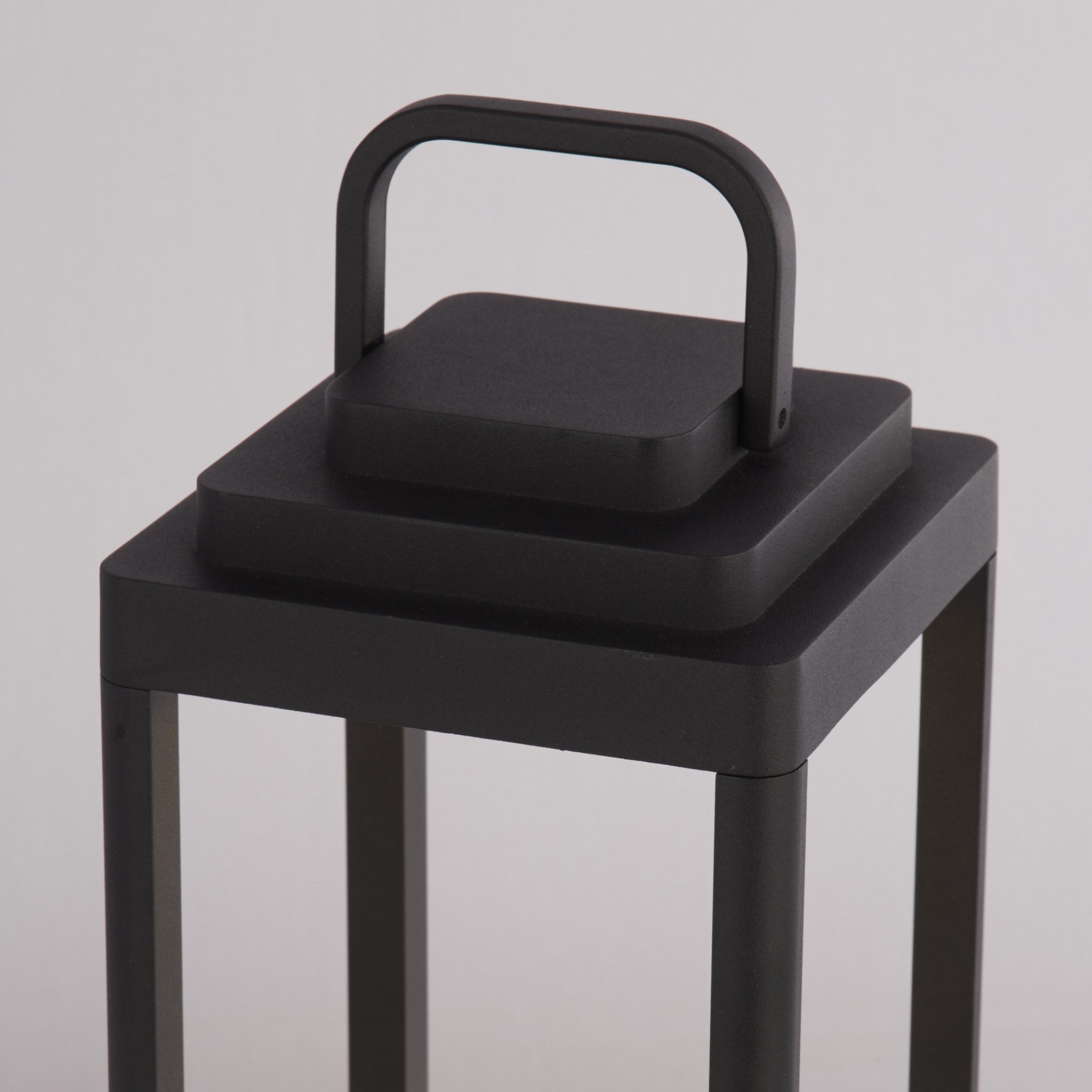 Portobello Outdoor Table Lamp - Black Metal