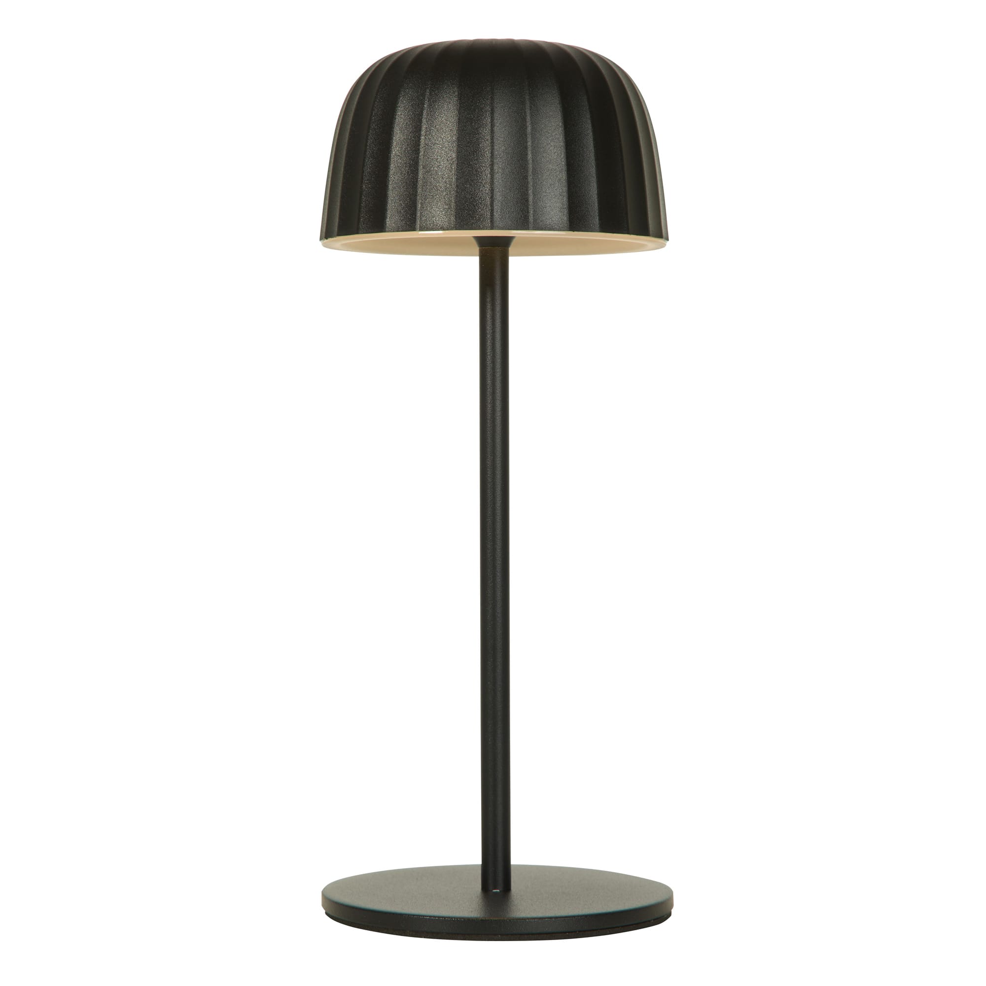 Ezra Outdoor Rechargeable Table Lamp, Black