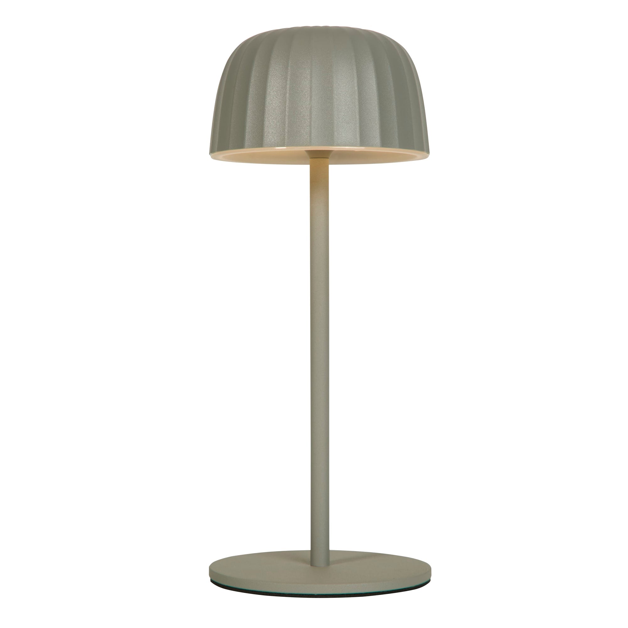 Ezra Outdoor Rechargeable Table Lamp, Grey