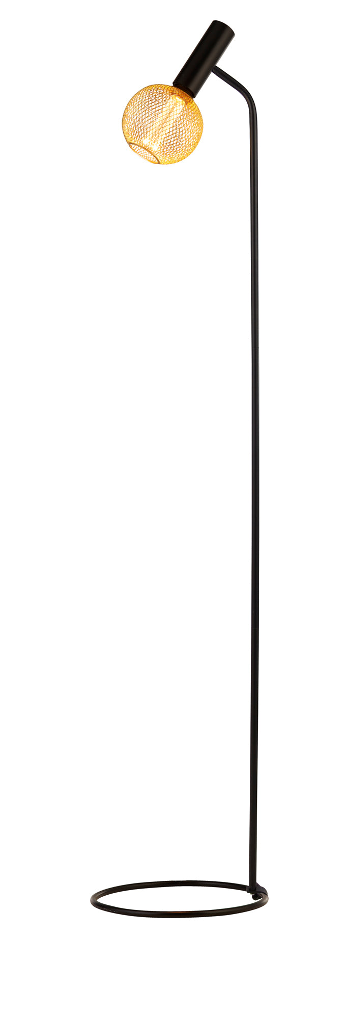Dulwich Floor Lamp - Black Metal