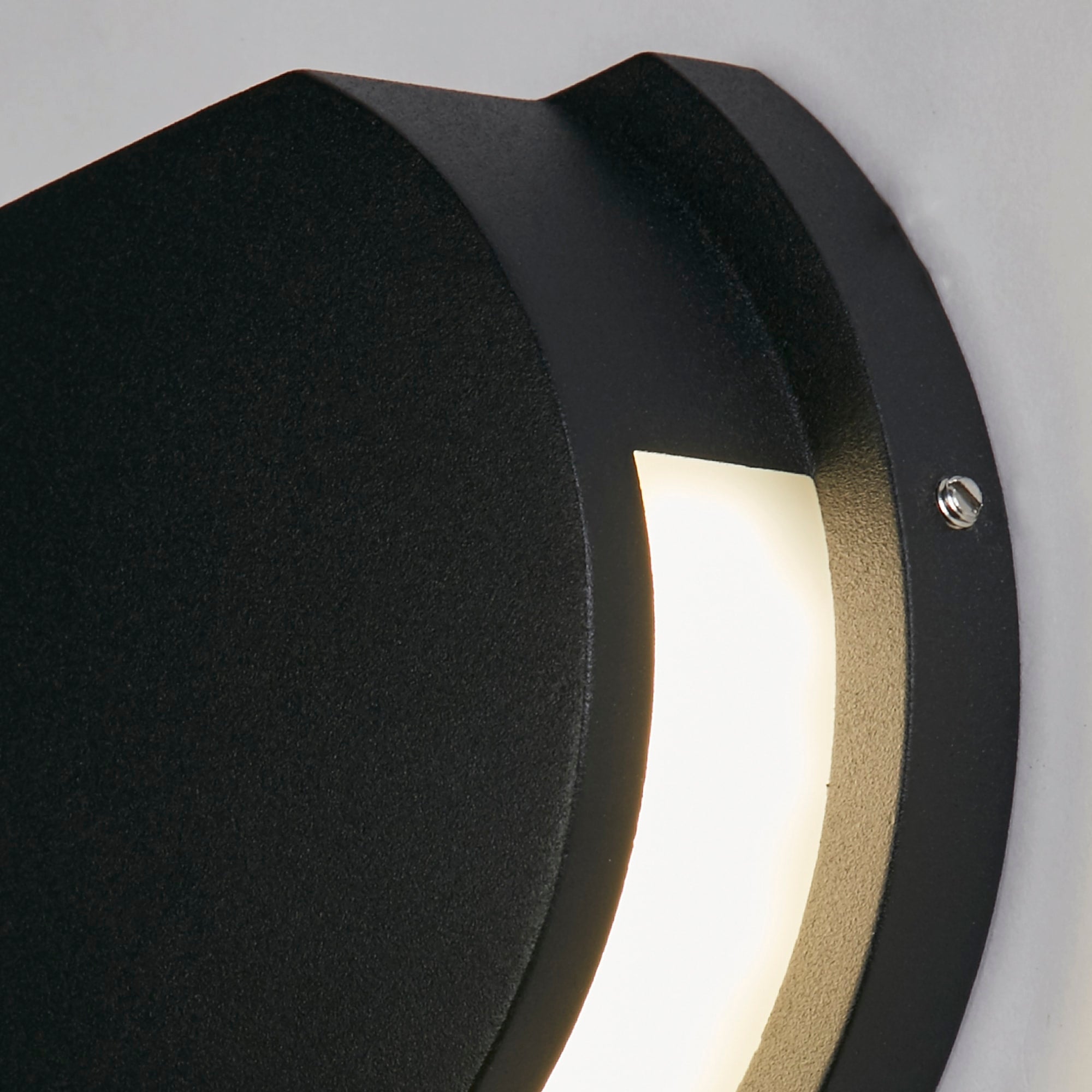 Chiswick LED Outdoor Wall Light, Black