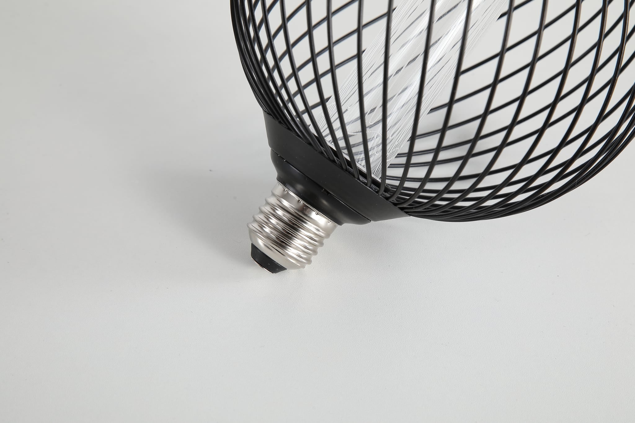 RN metal cage RN-BMC125152T black color 4.5W dimmable