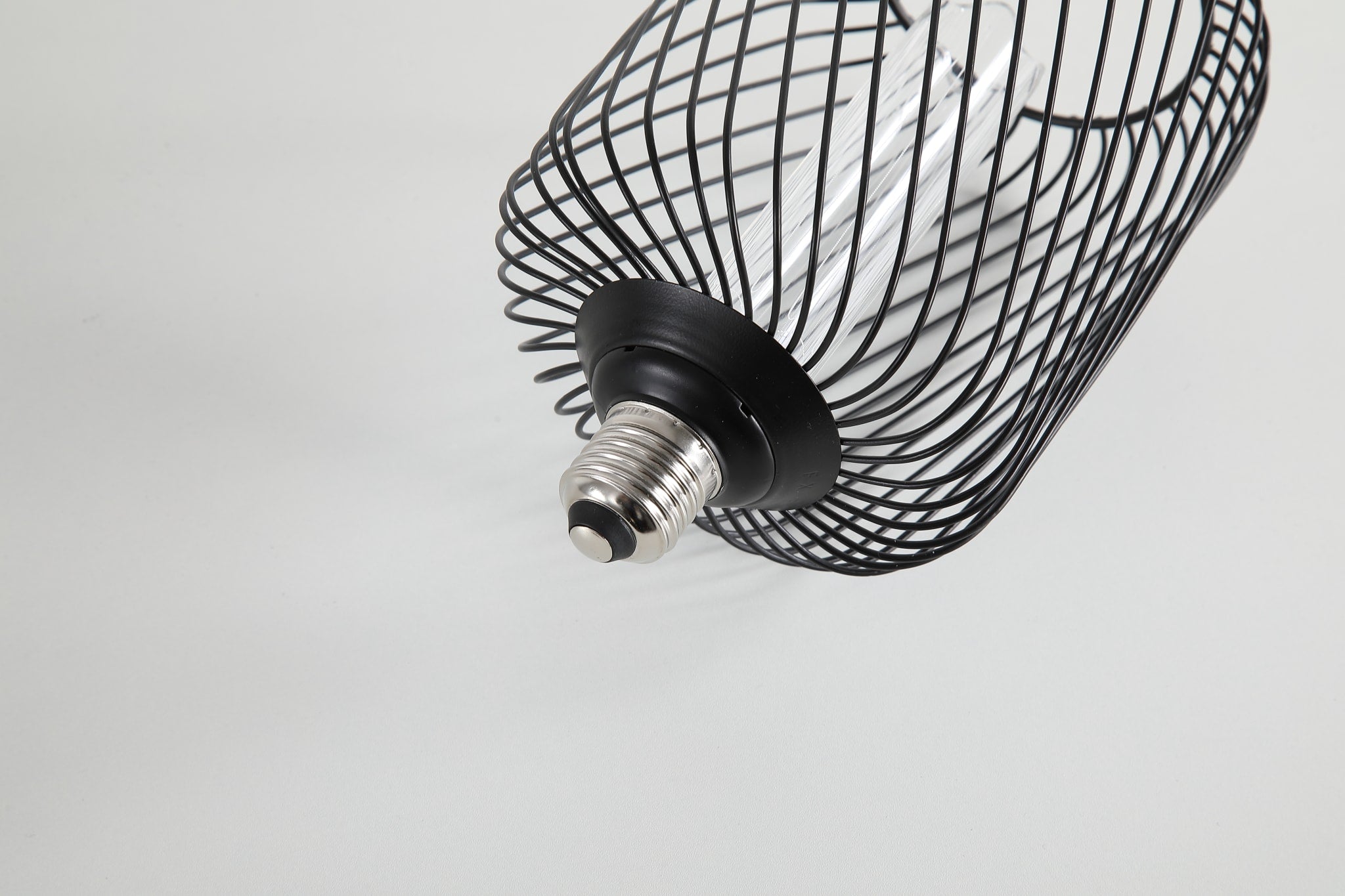 RN metal cage RN-BMC10316T black color 4.5W dimmable