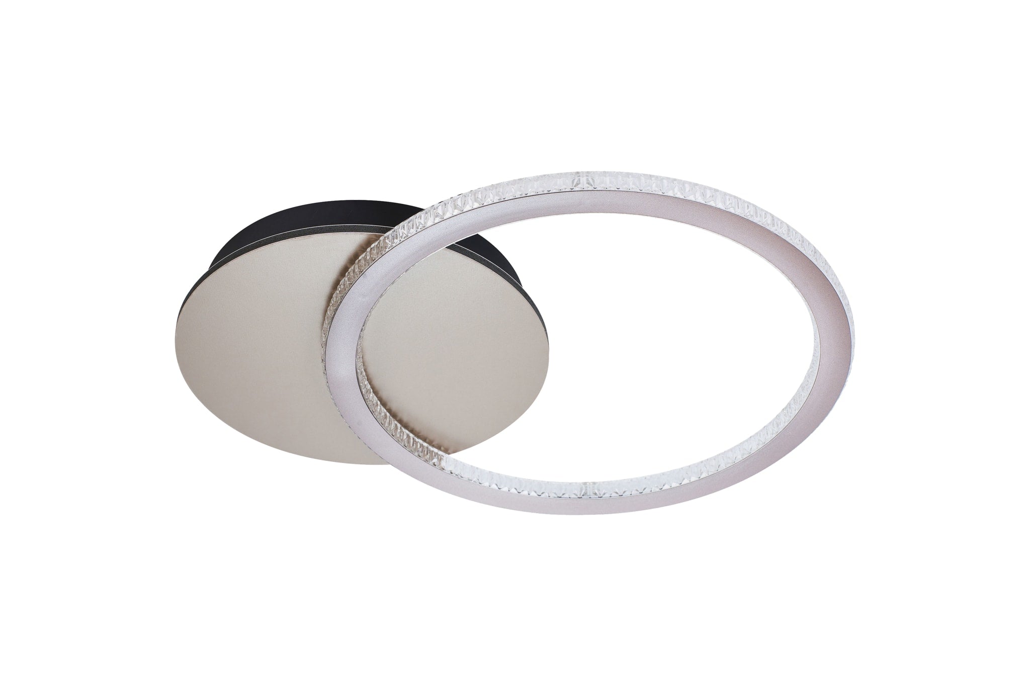 Specs LED Flush, Champagne Metal