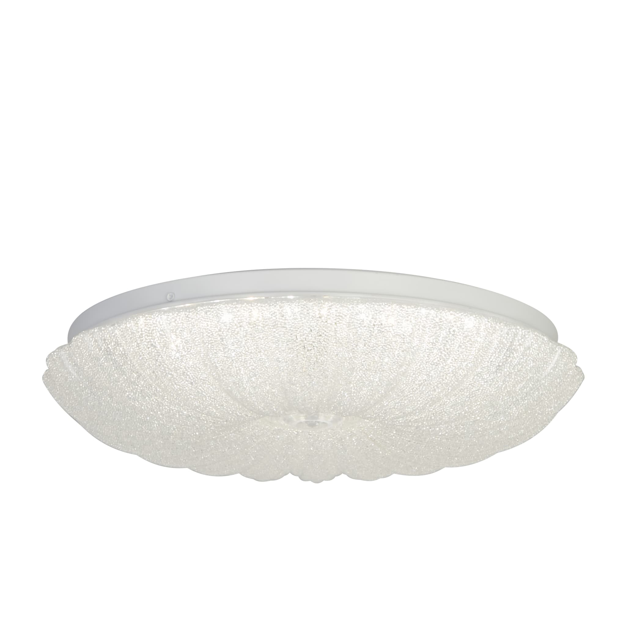 Pandora LED Flush, Clear Acrylic