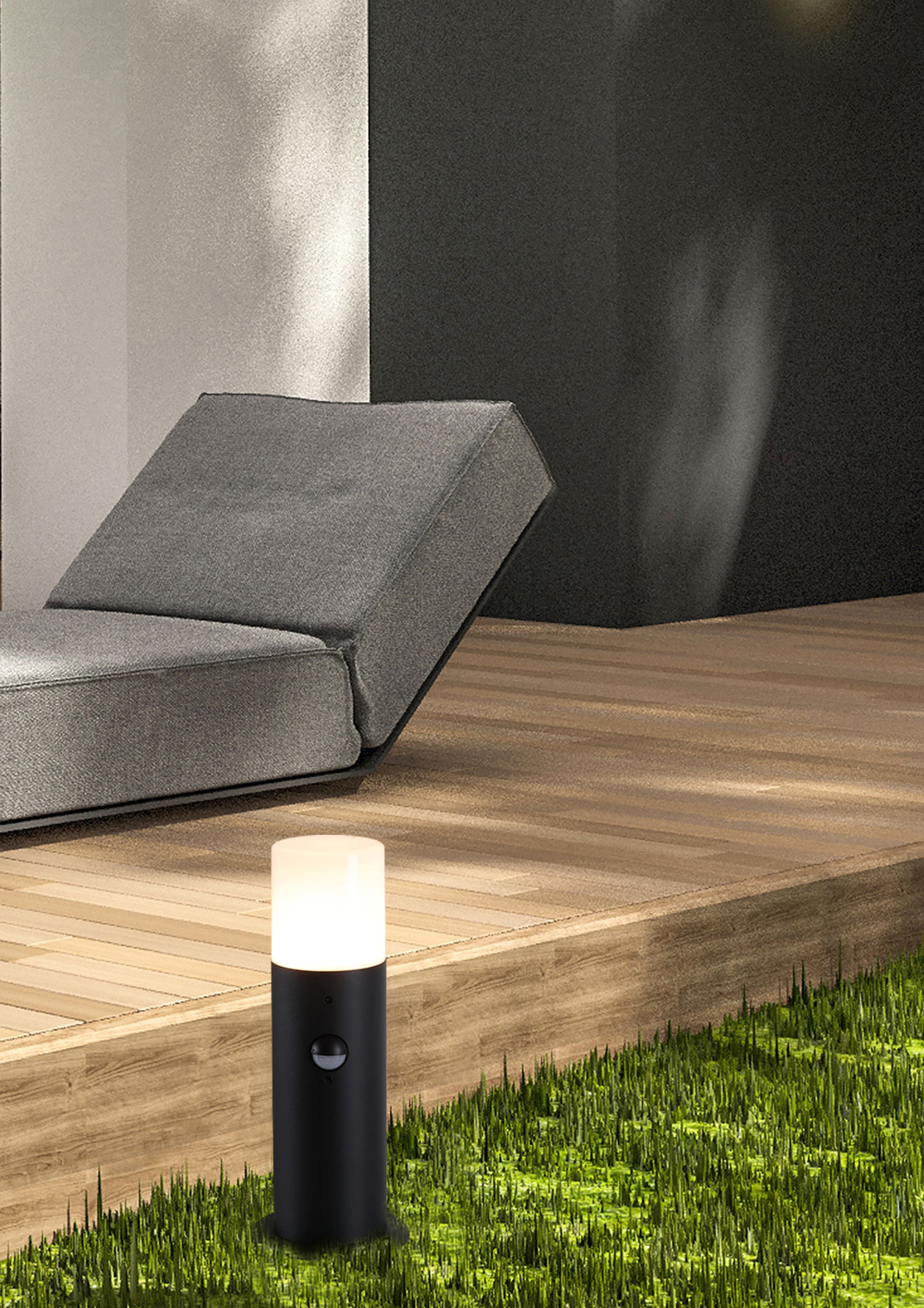 Colorado LED Outdoor Bollard, Aluminium and Polycarbonate