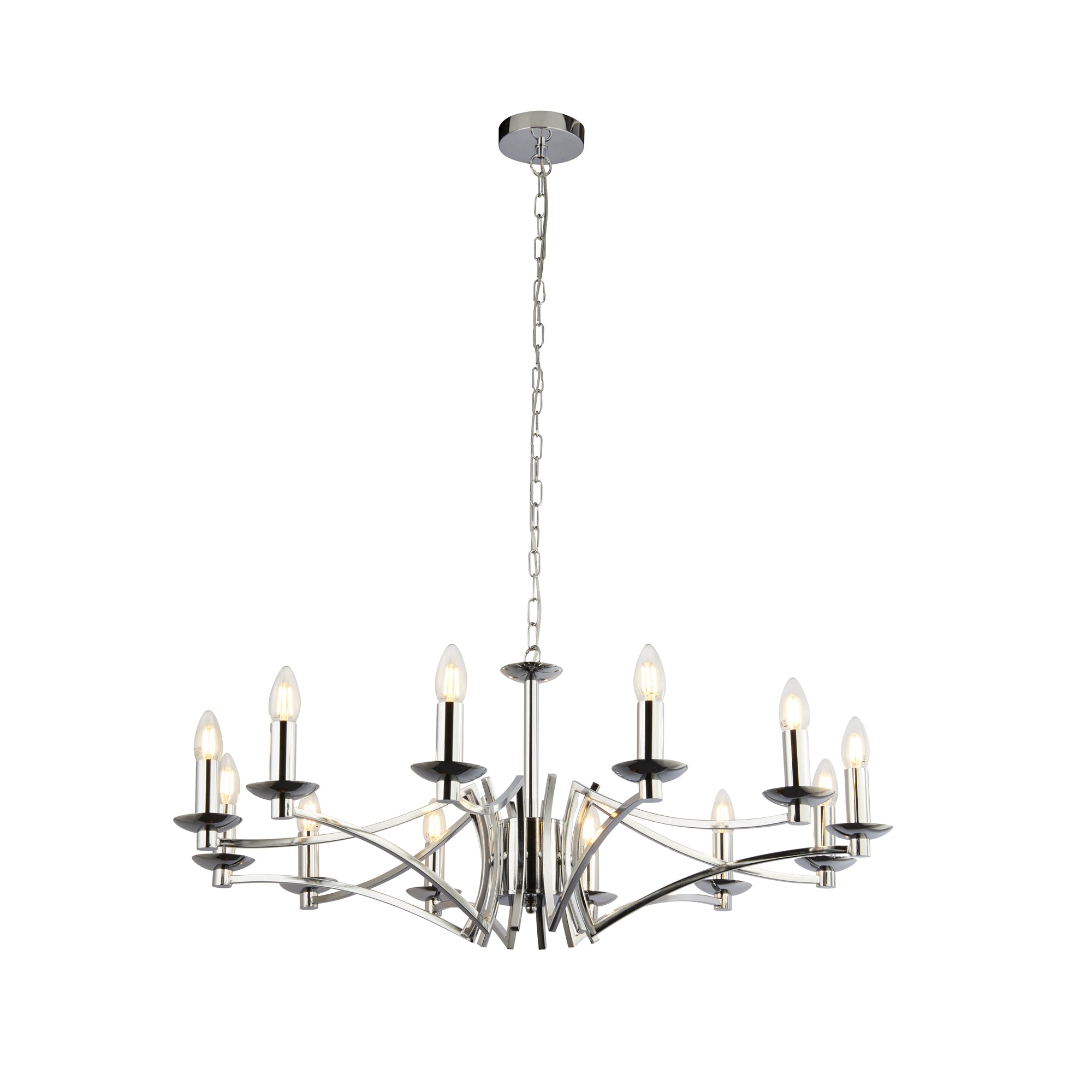 Ascot Pendant Chrome / 12