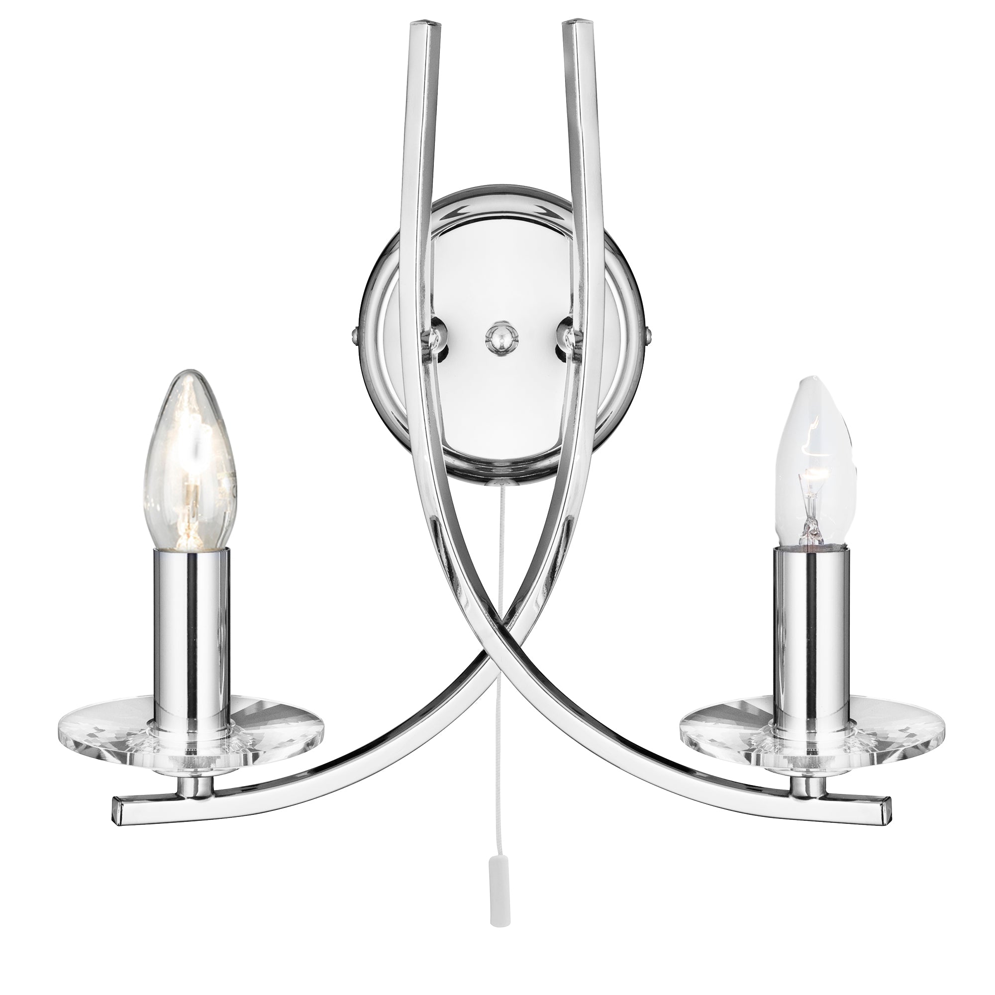 Ascona Wall Light Chrome / 2
