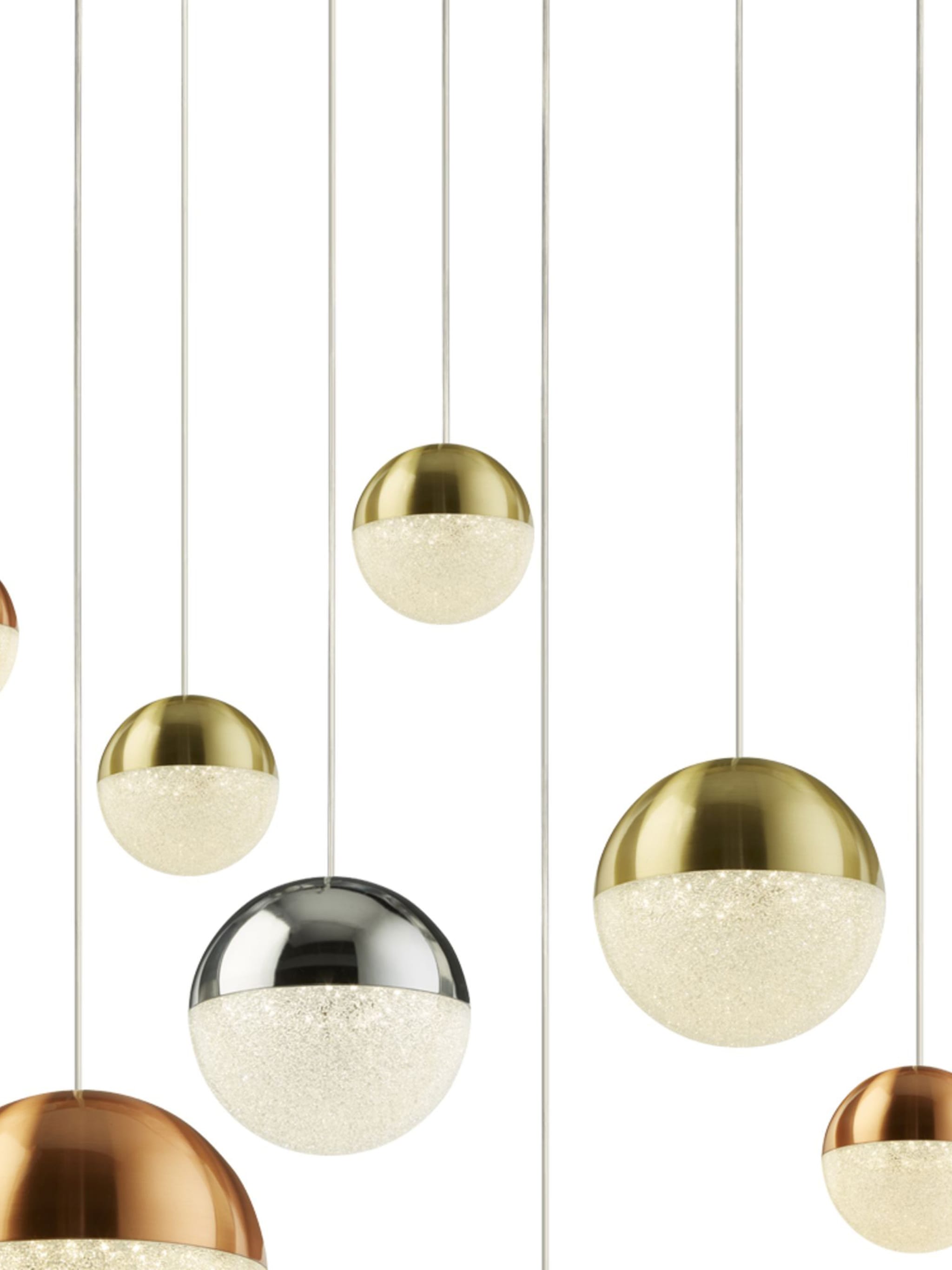 Planets 9Lt Multi-Drop - Copper, Chrome & Satin Brass