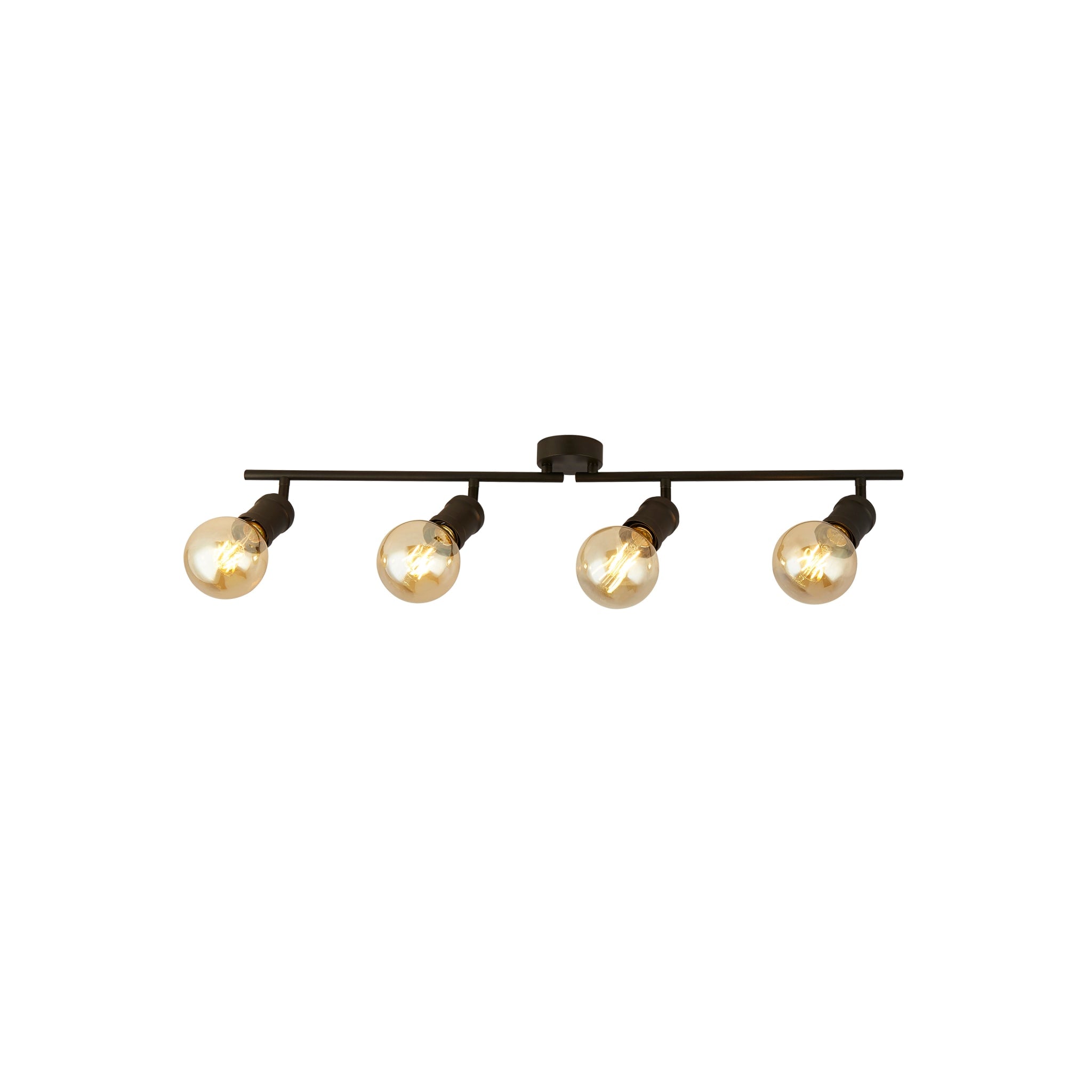 Dance 4Lt Split Bar Spotlight - Sand Black Metal