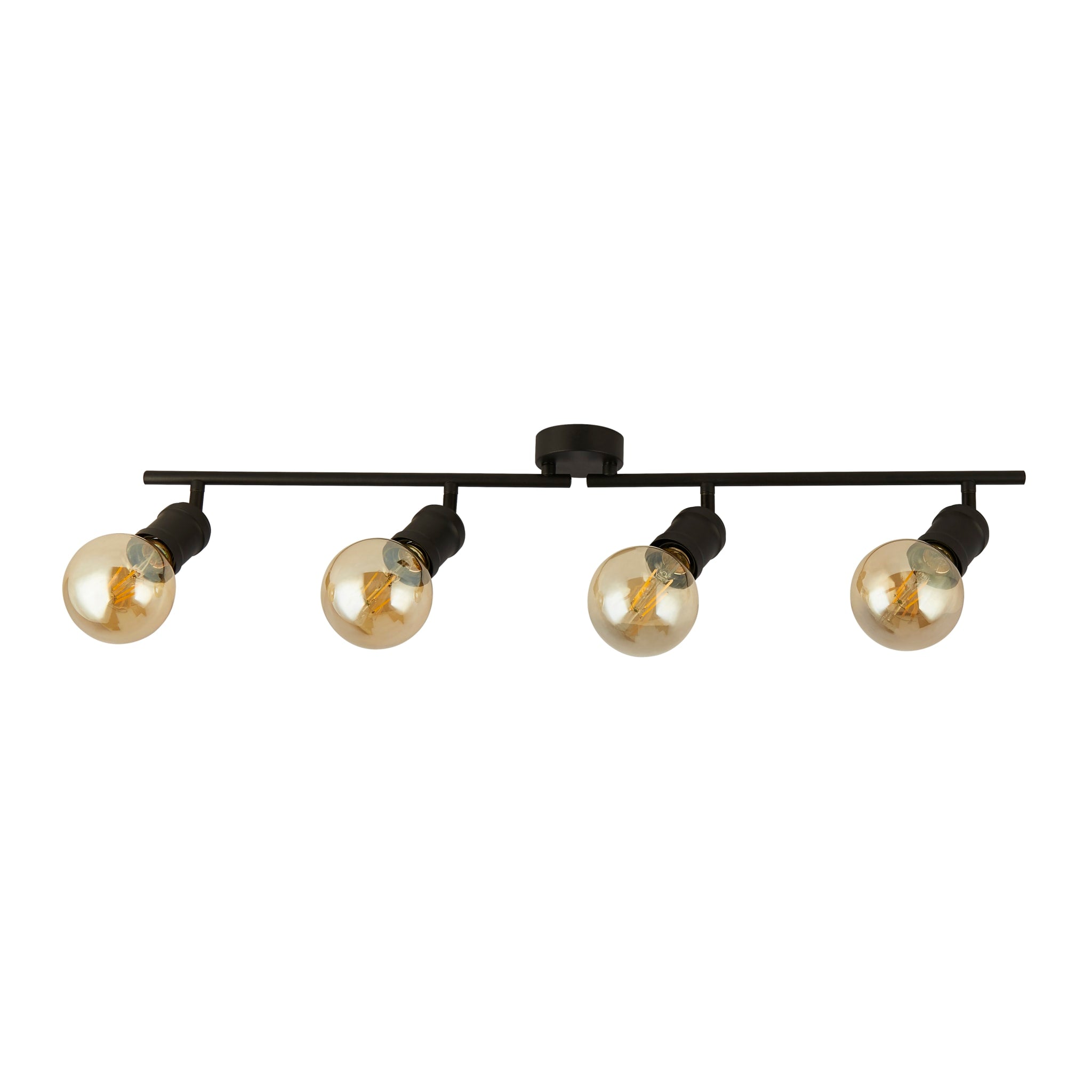 Dance 4Lt Split Bar Spotlight - Sand Black Metal