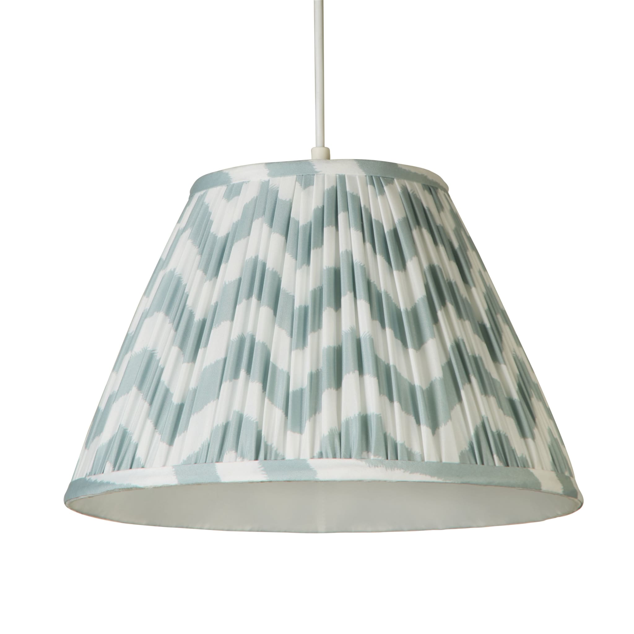 Flynn Chevron Printed Tapered Shade