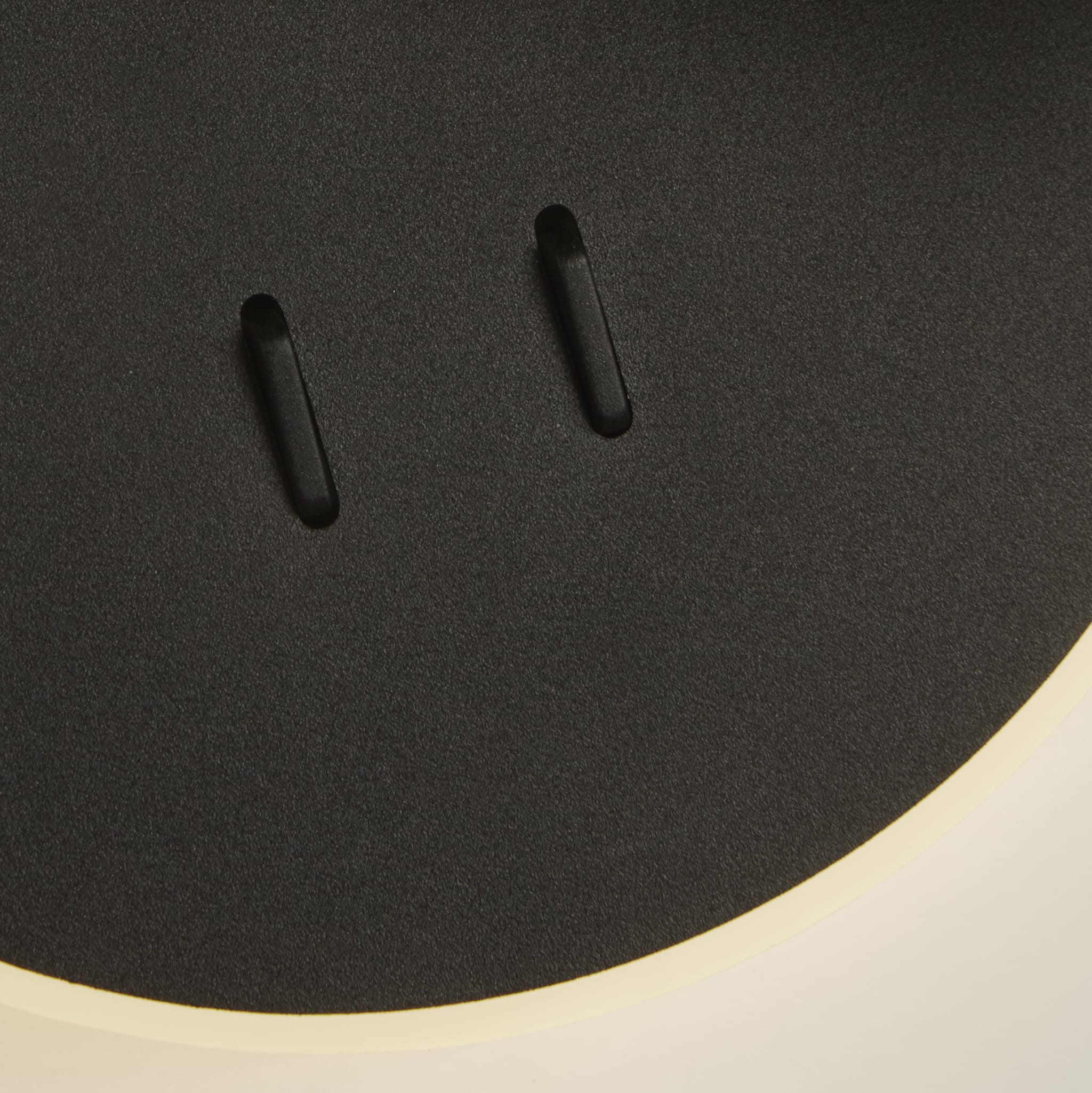 Cher LED Wall Light, Black Metal