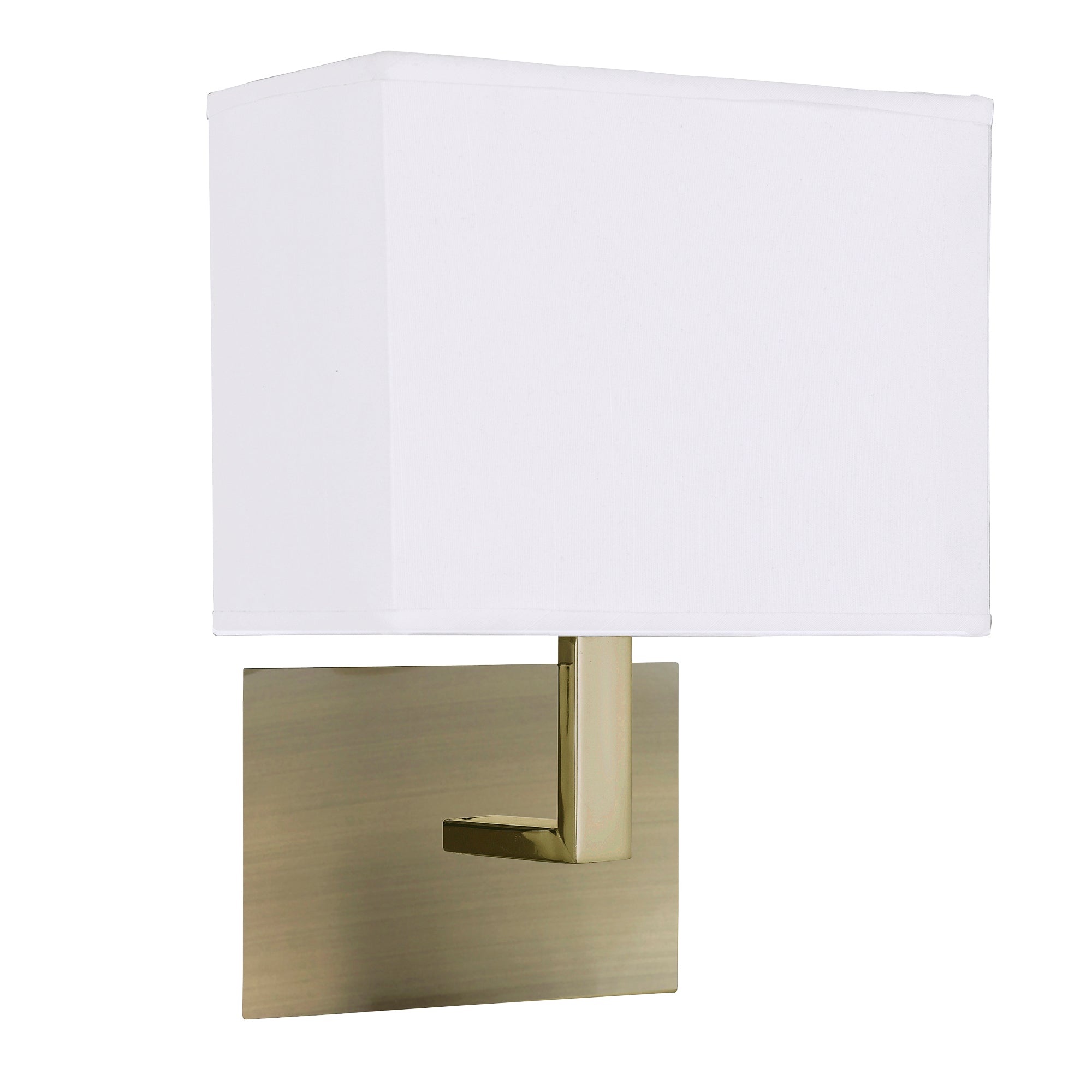 Hotel Wall Light Antique Brass
