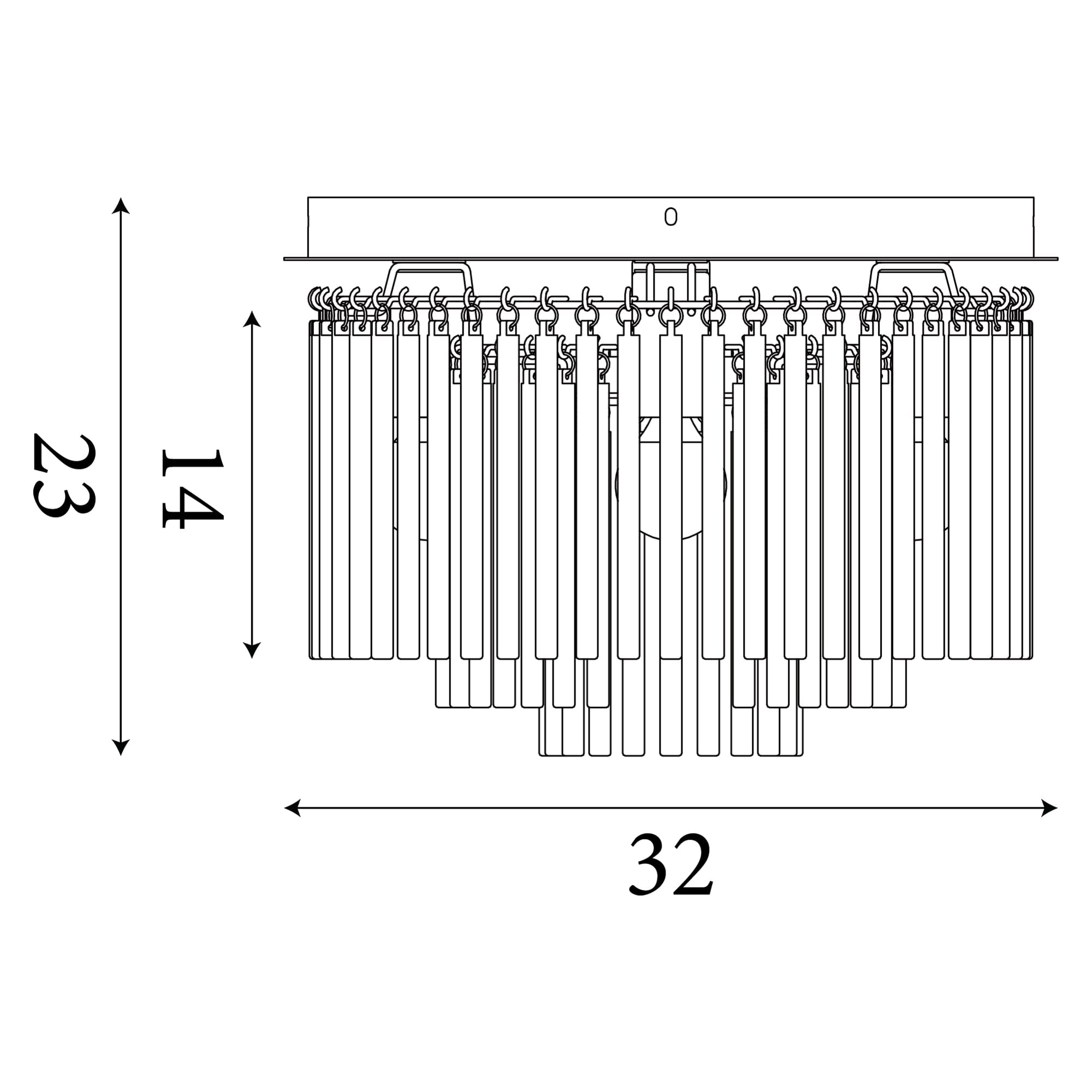 Swizzle 5Lt Flush, Matt Black Metal with Smoked Rods