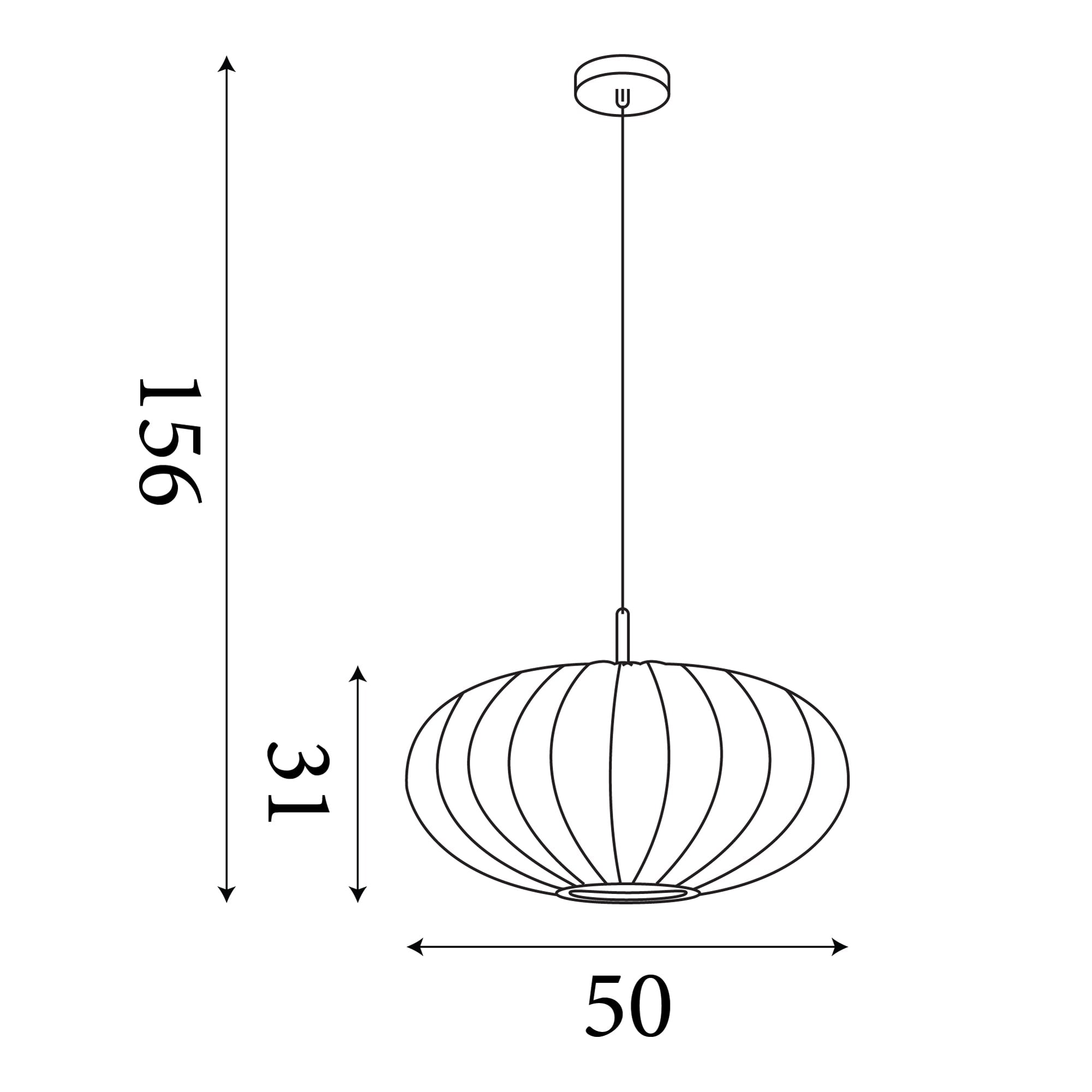 Bonnie 1Lt Pendant Satin Brass Metal &  Ivory Satin Shade