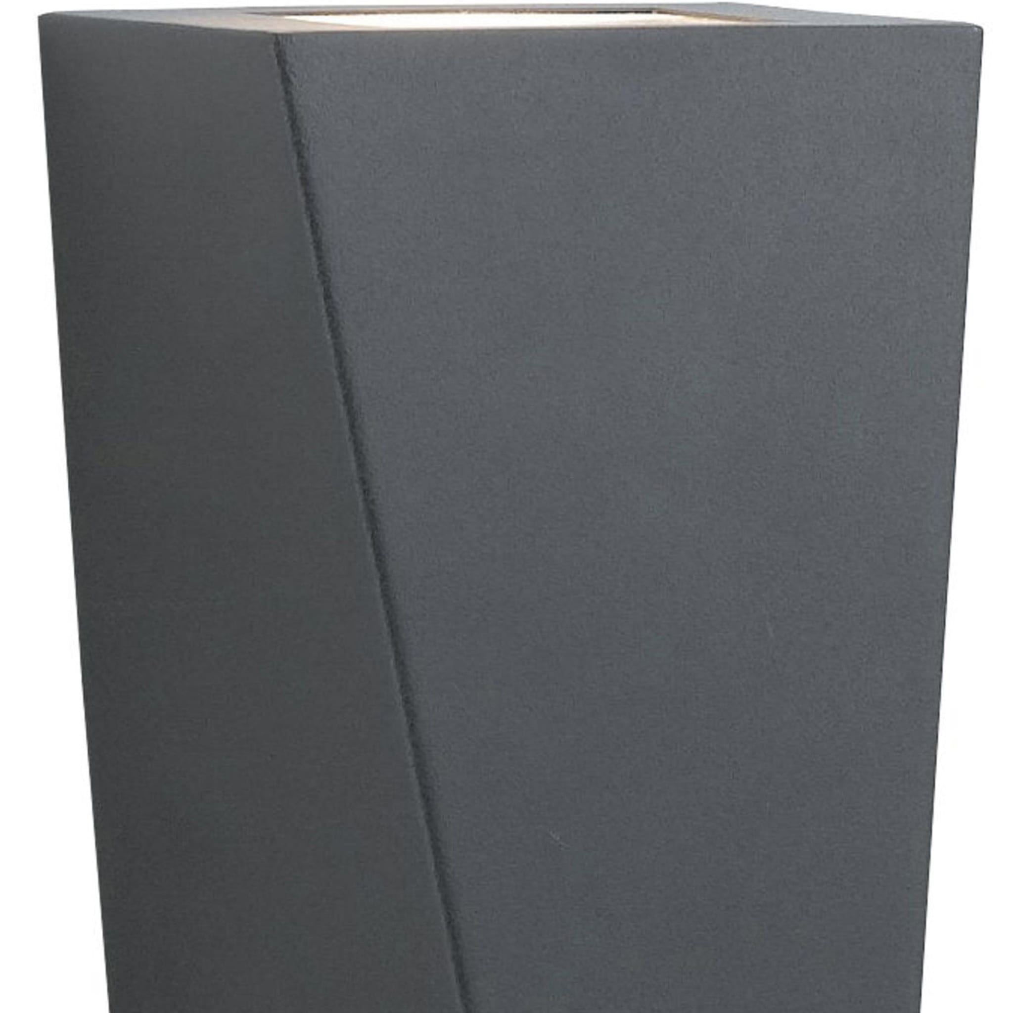 Sheffield Outdoor Wall Light  - Black Metal & Glass