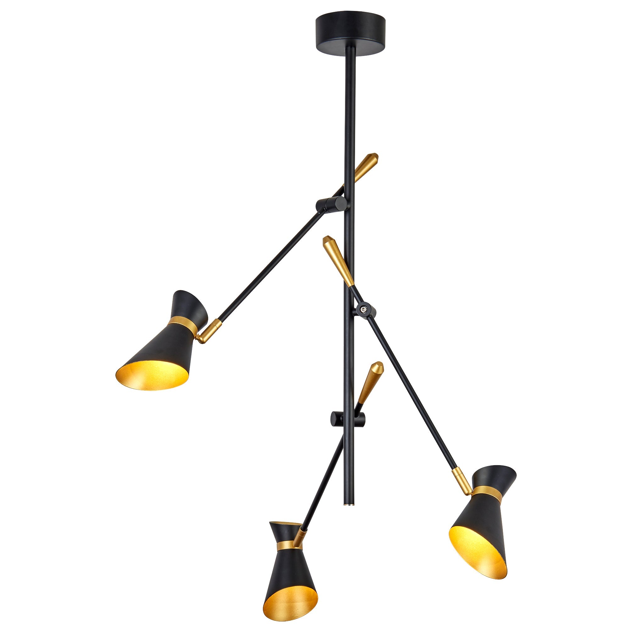 Diablo SpotlightLED Ceiling Light - Matt Black Metal