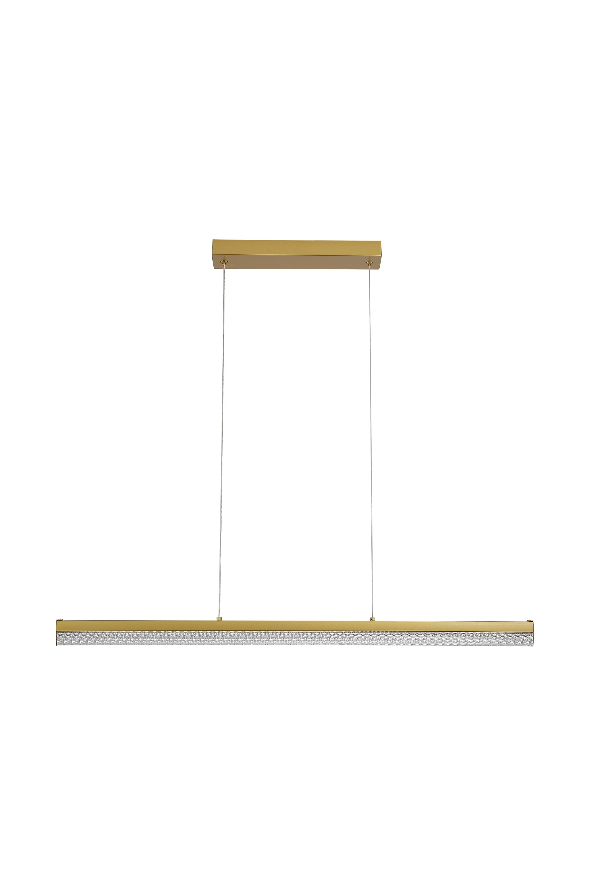 Madeleine LED Pendant Light, Gold metal