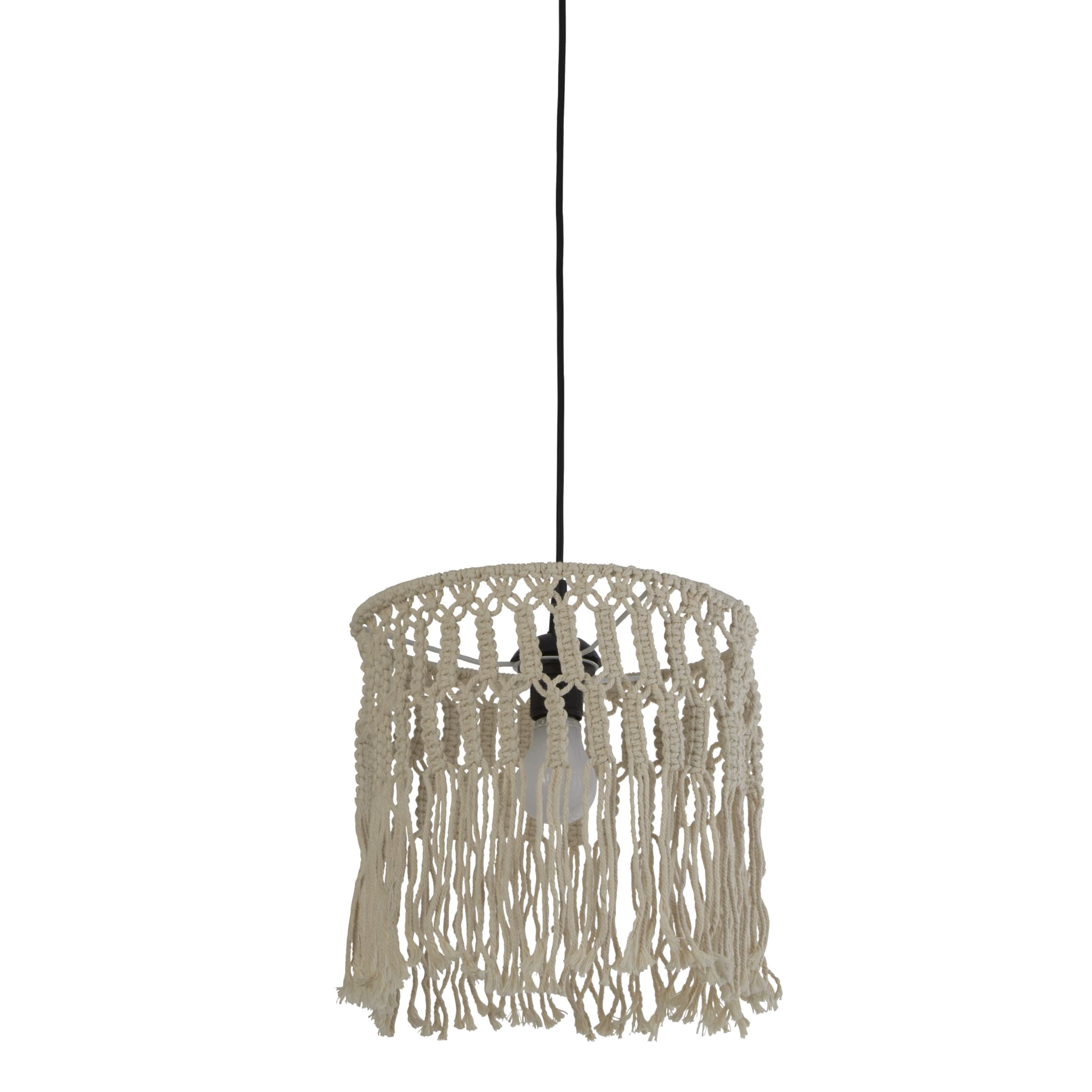 Bahama Pendant with Suspension - Macrame