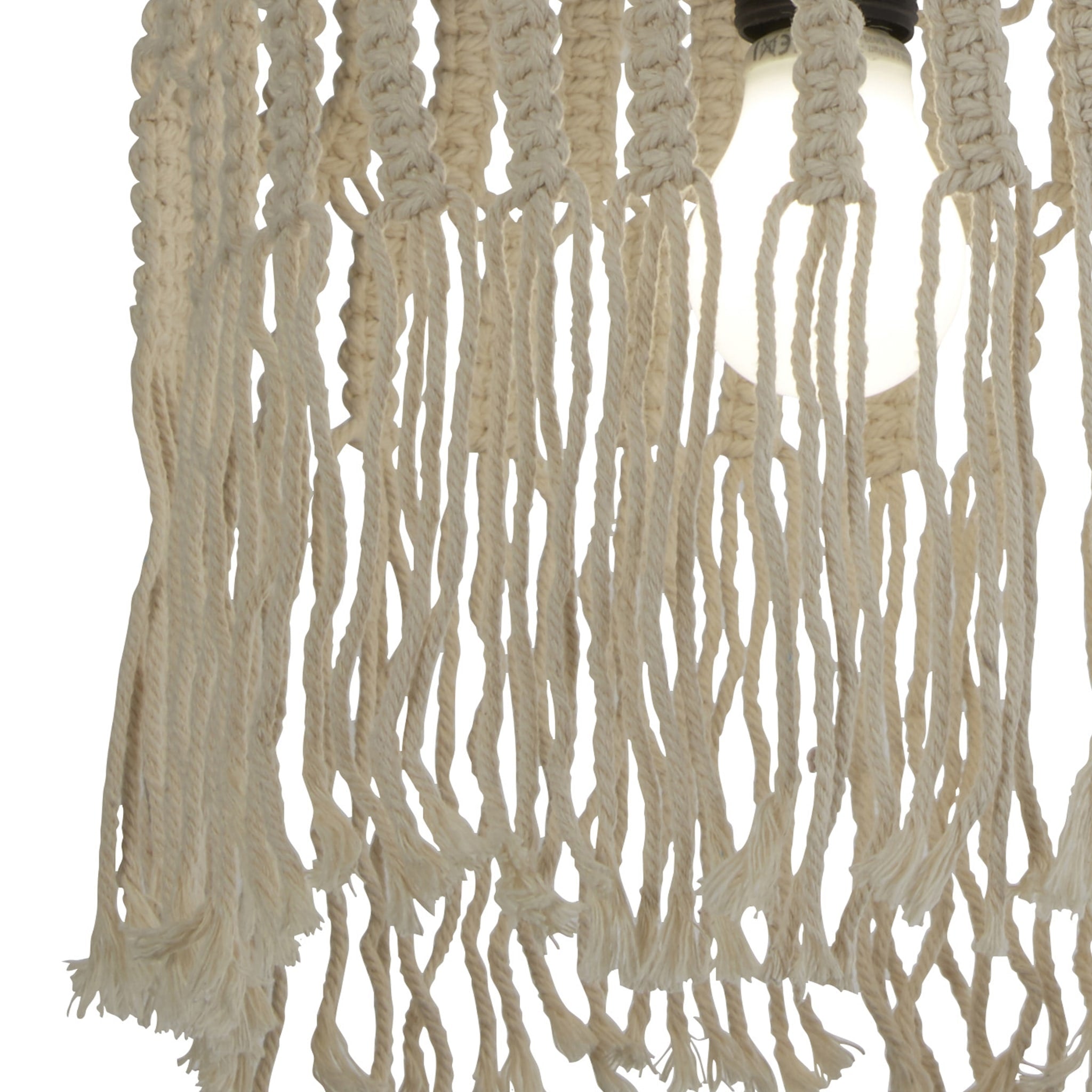 Bahama Pendant with Suspension - Macrame