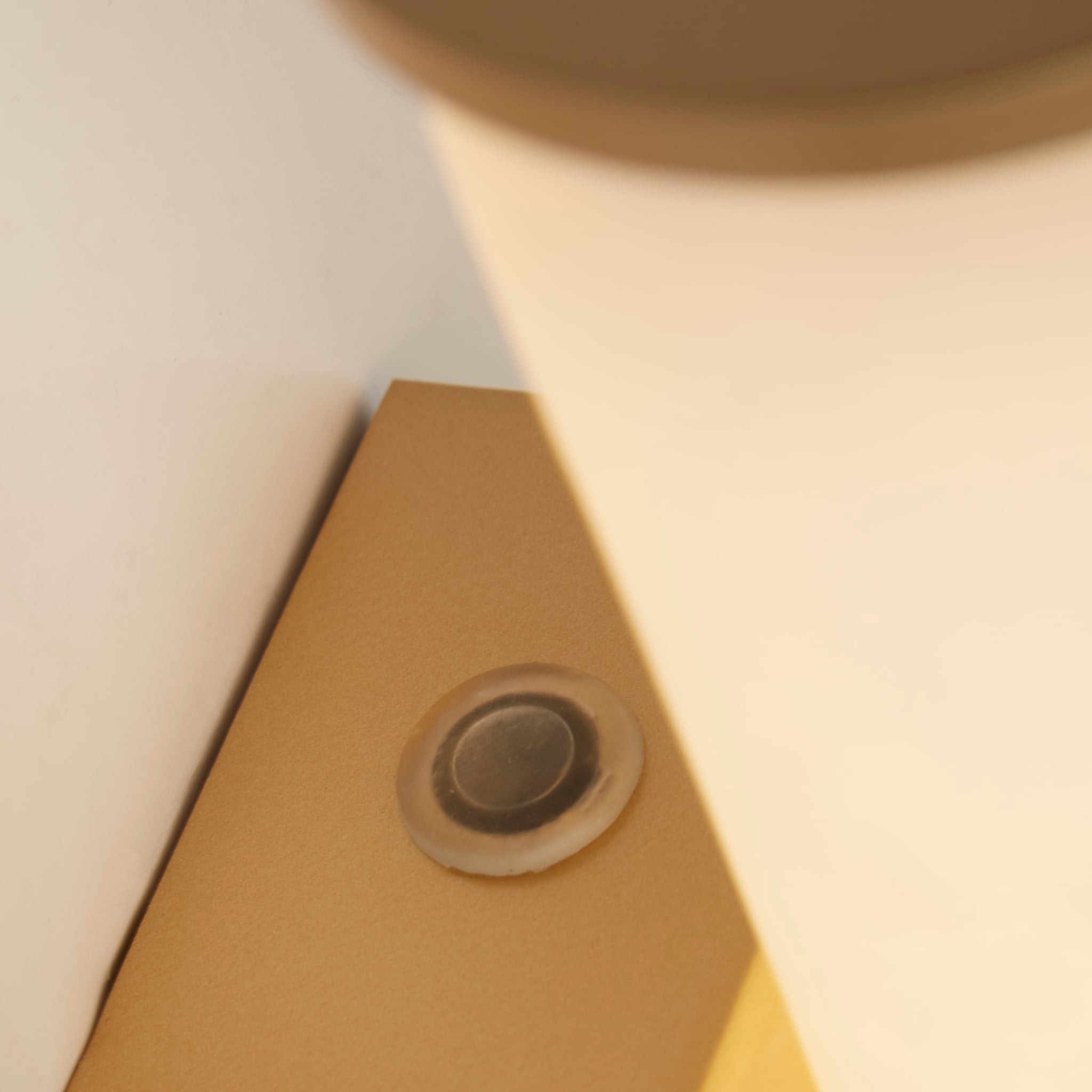 Wales LED Wall Light, Matt Gold Metal with Marble Resin