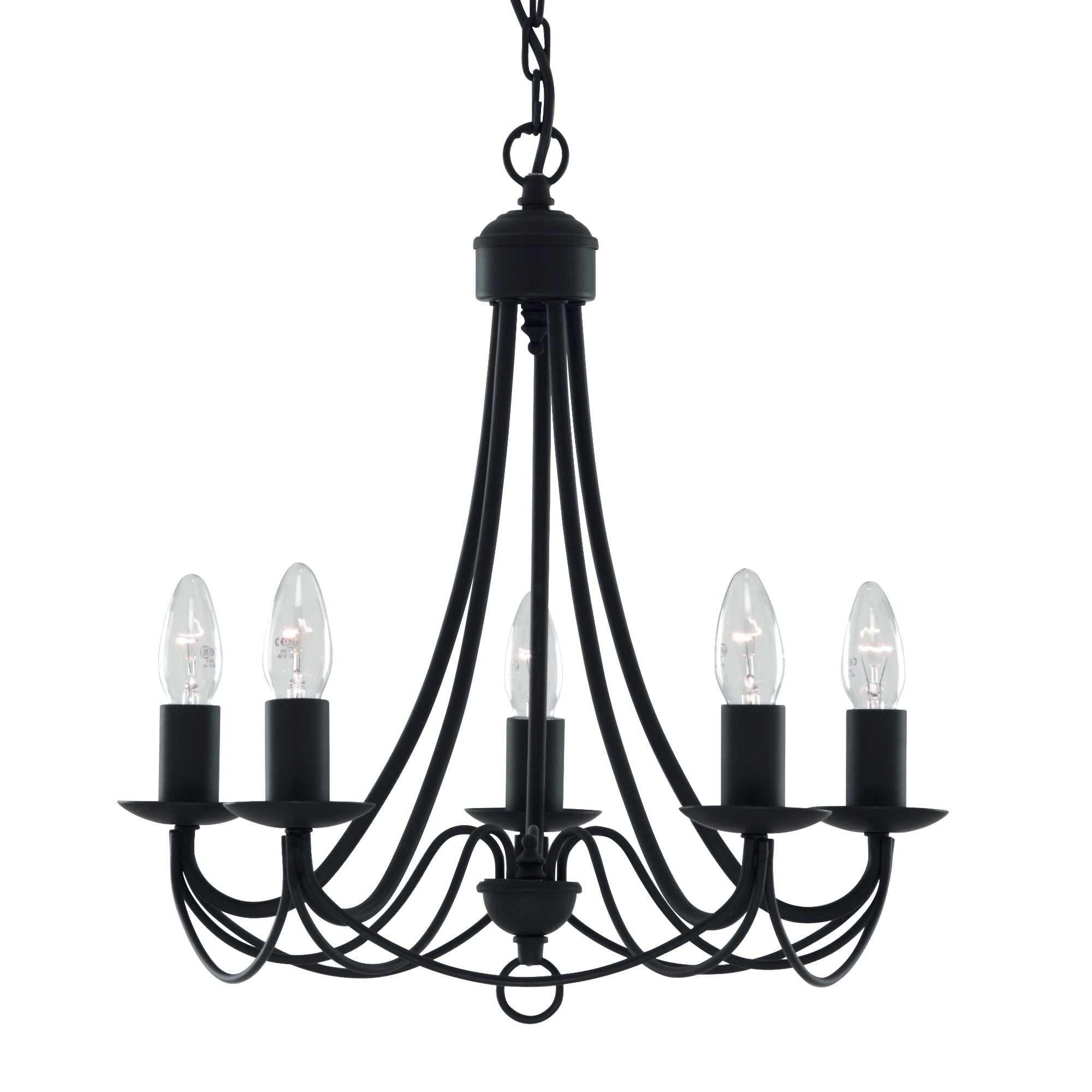 Maypole Pendant -  Metal Black / 5