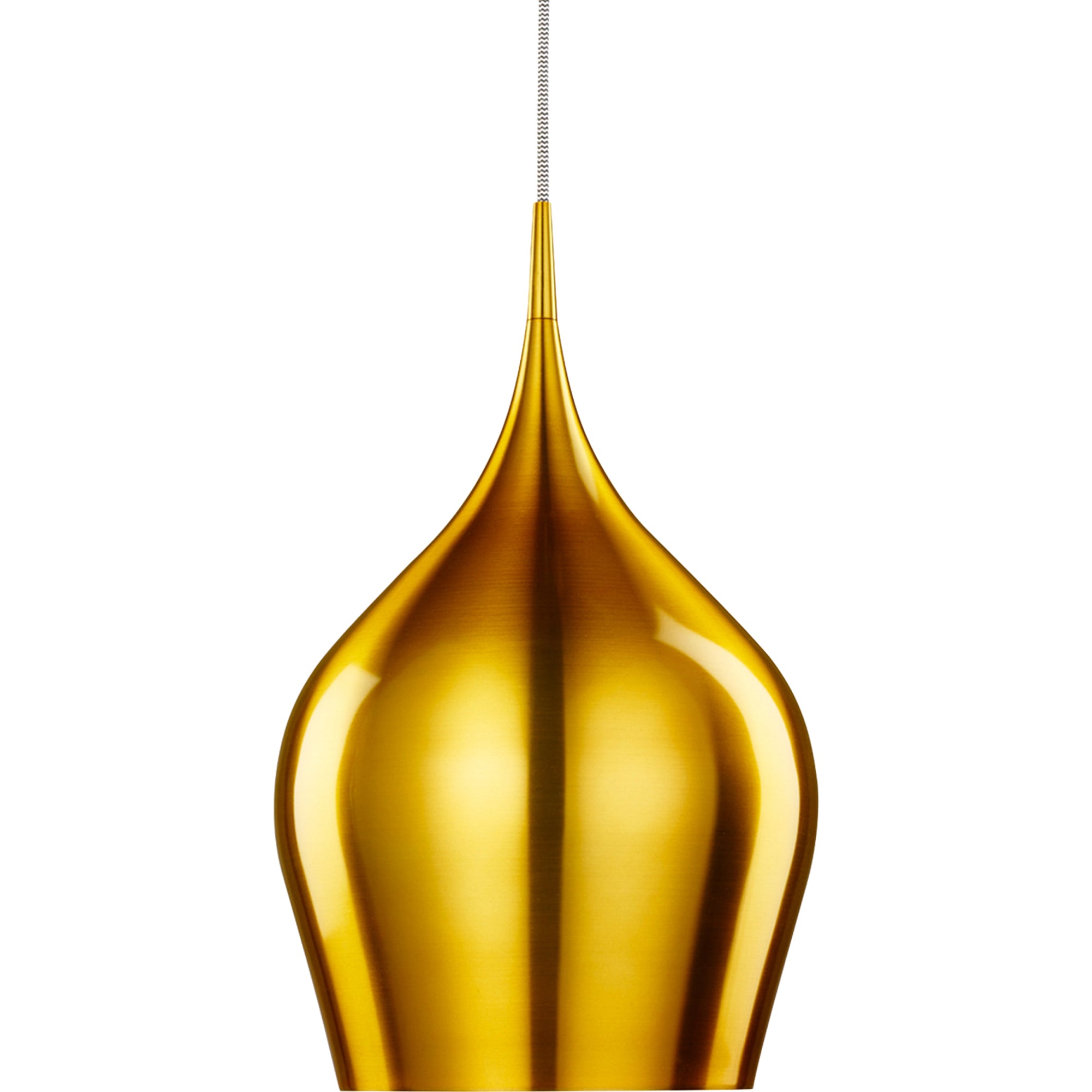 Vibrant Pendant - Metallic Metal Gold / 260 x 440