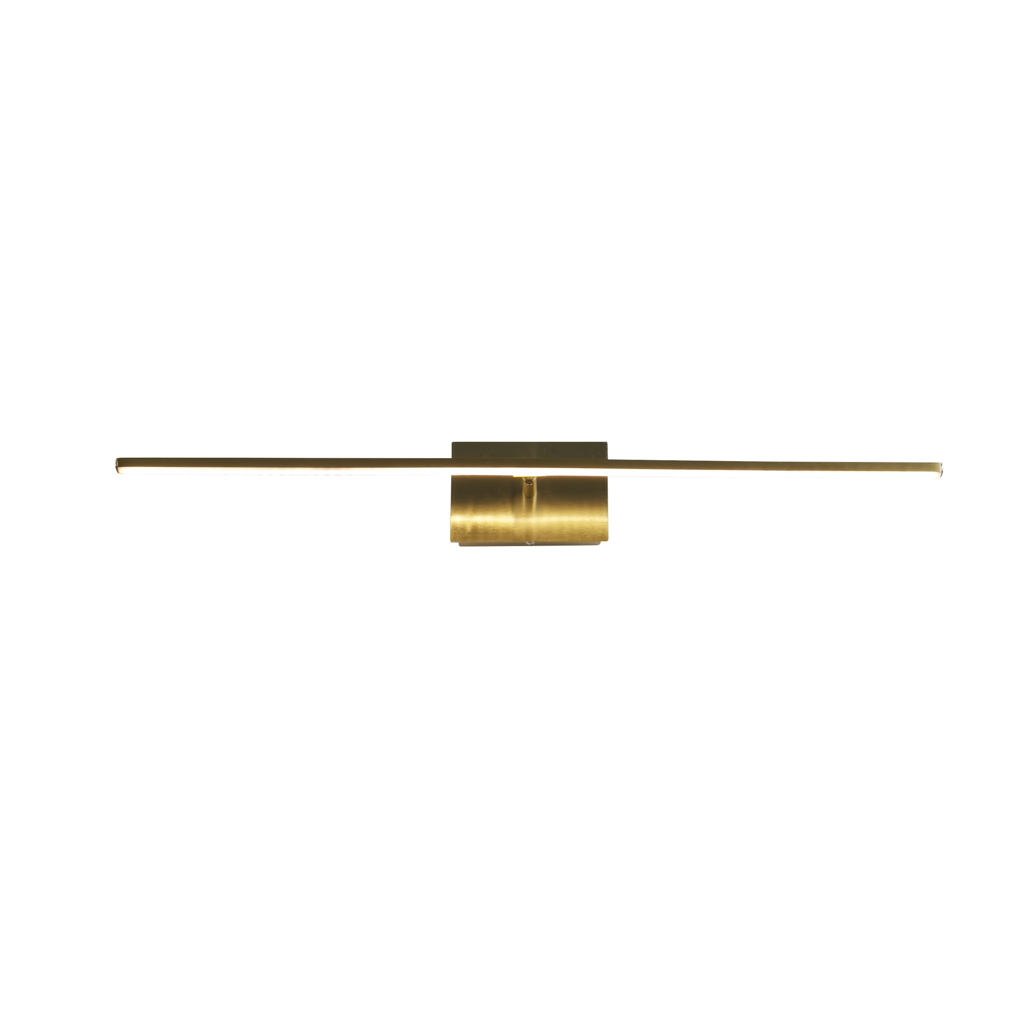 Amalfi LED Wall Light IP44, Satin Brass Metal