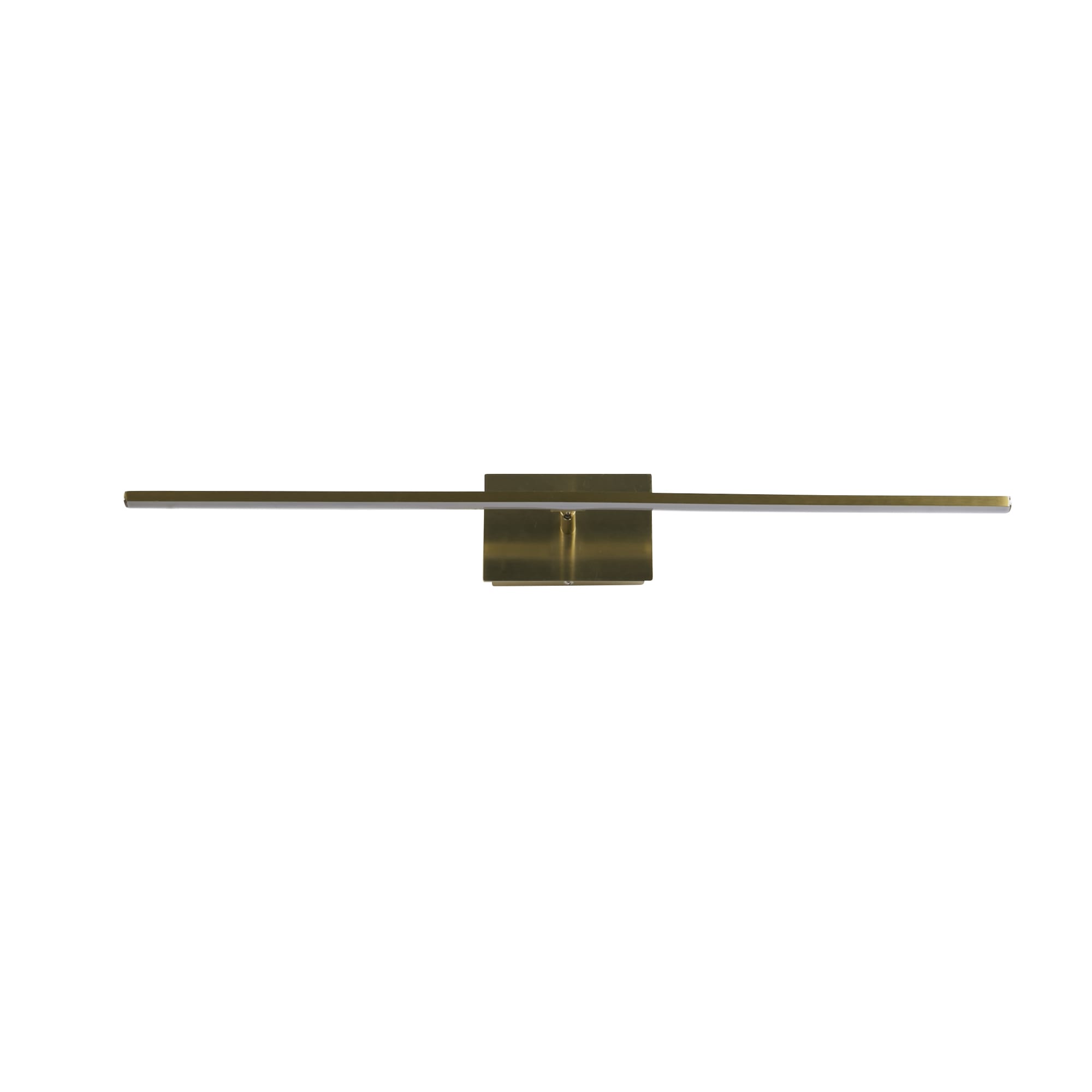 Amalfi LED Wall Light IP44, Satin Brass Metal