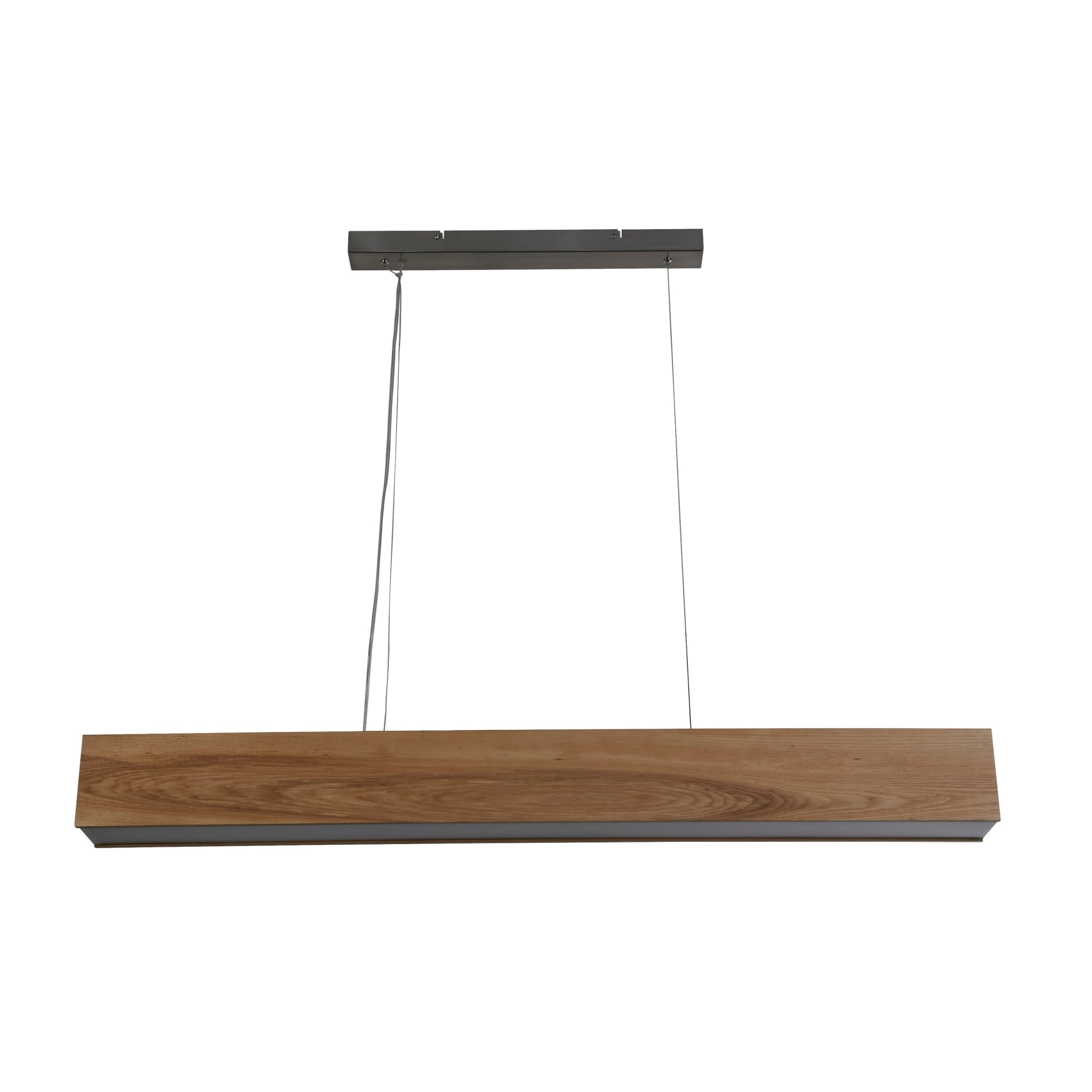 Ash LED Bar Ceiling Pendant - Wood