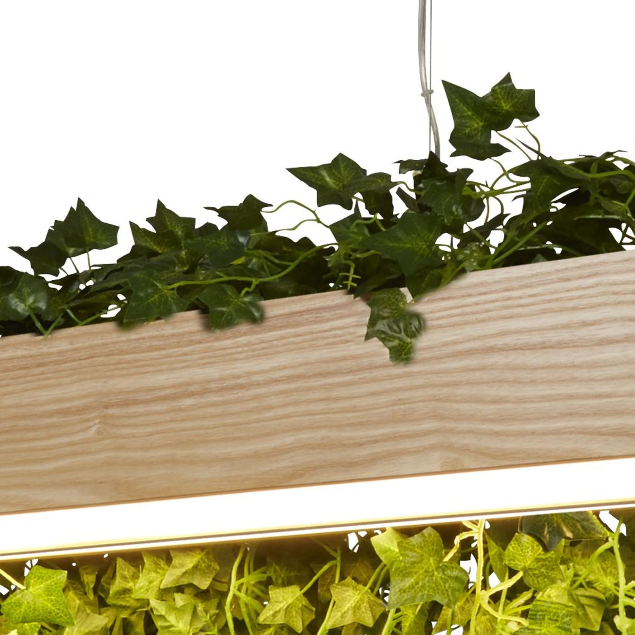 Ash LED Bar Ceiling Pendant - Wood