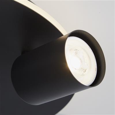 San Diego 3Lt Flush, Matt Black Metal