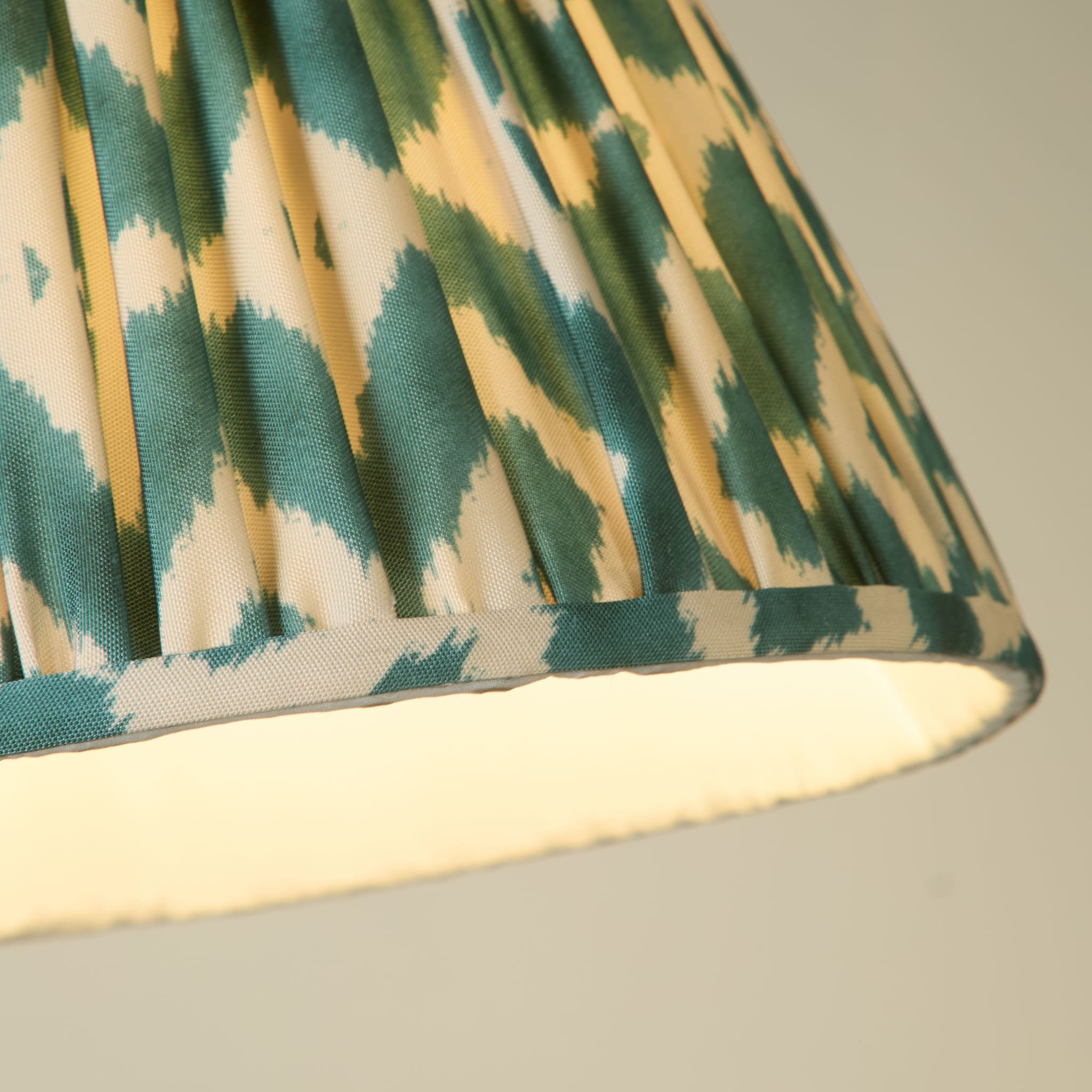 Eloise Green Pattern Tapered Shade