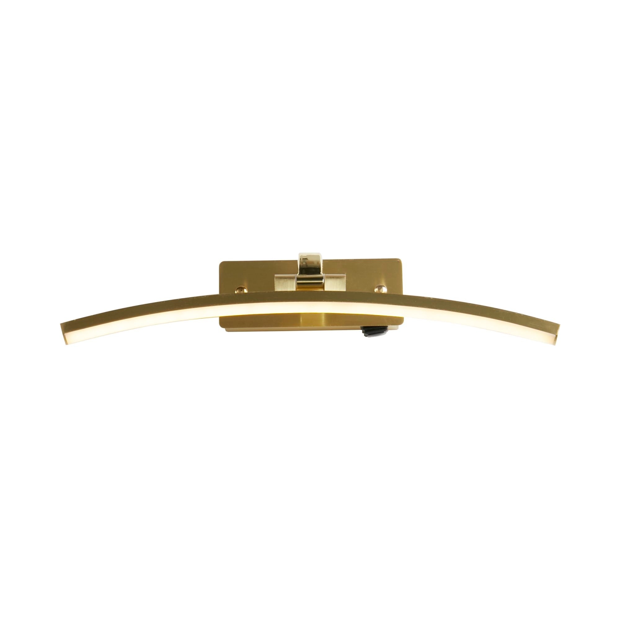 Santorini Picture Light - Satin Brass / 400mm