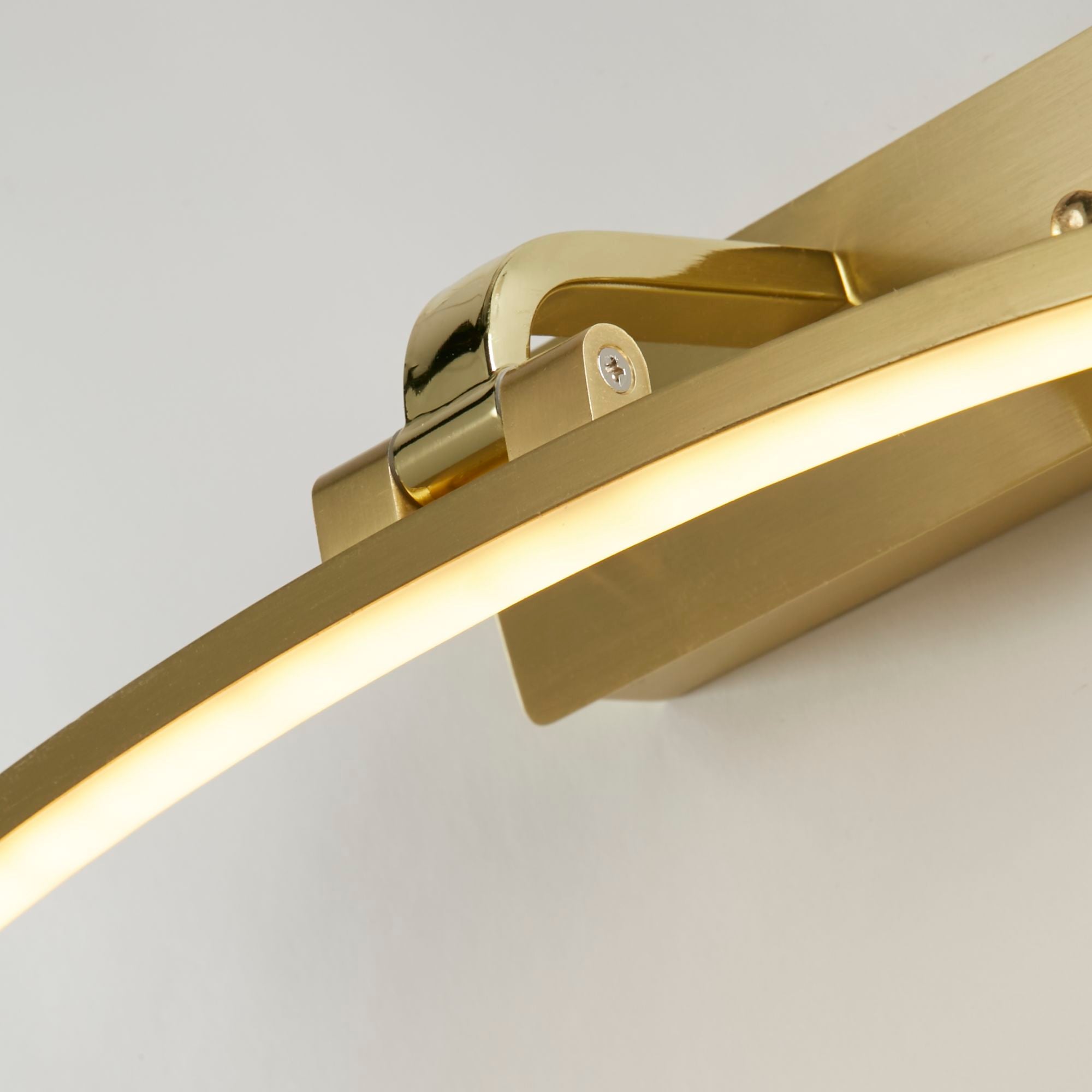 Santorini Picture Light - Satin Brass / 400mm
