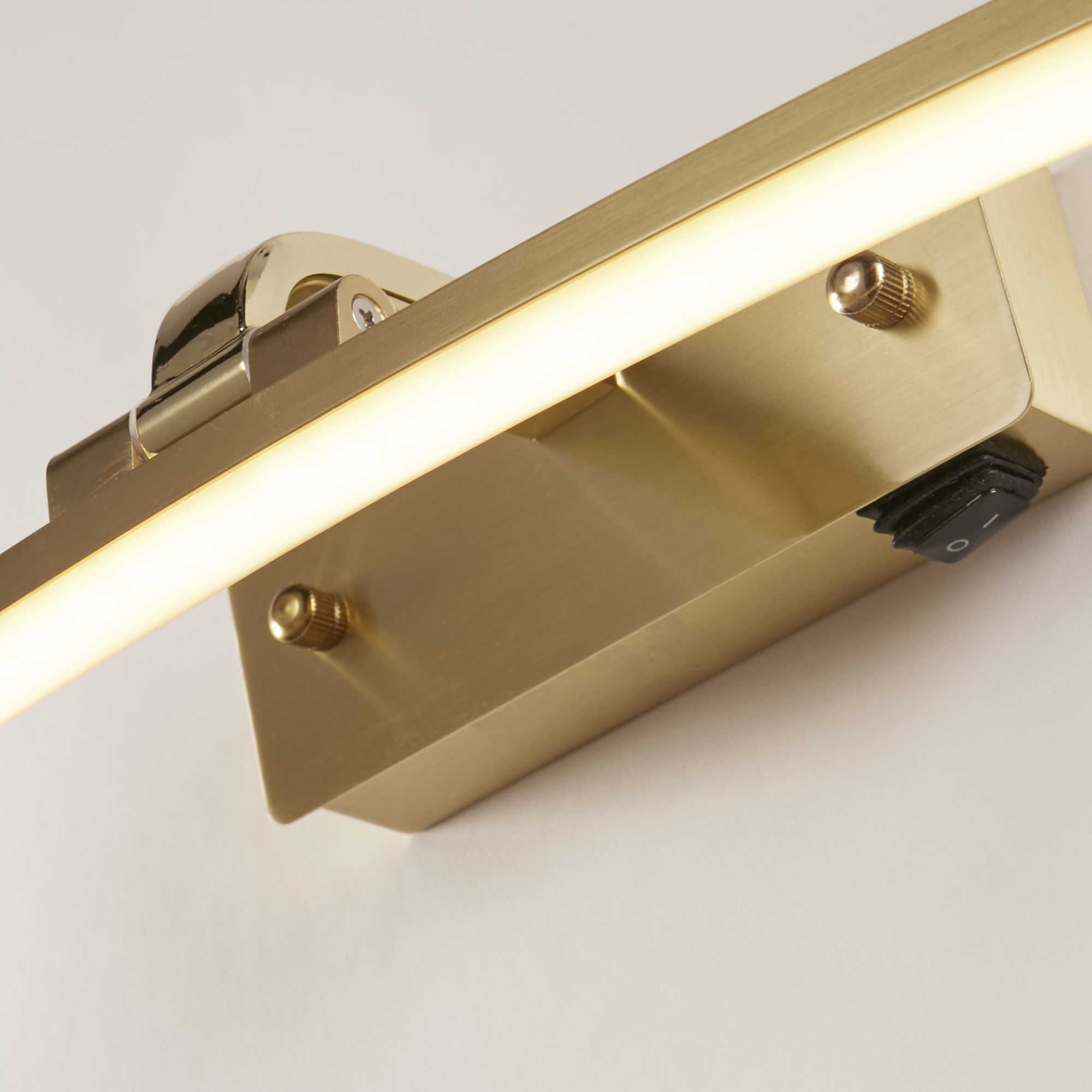 Santorini Picture Light - Satin Brass / 500mm