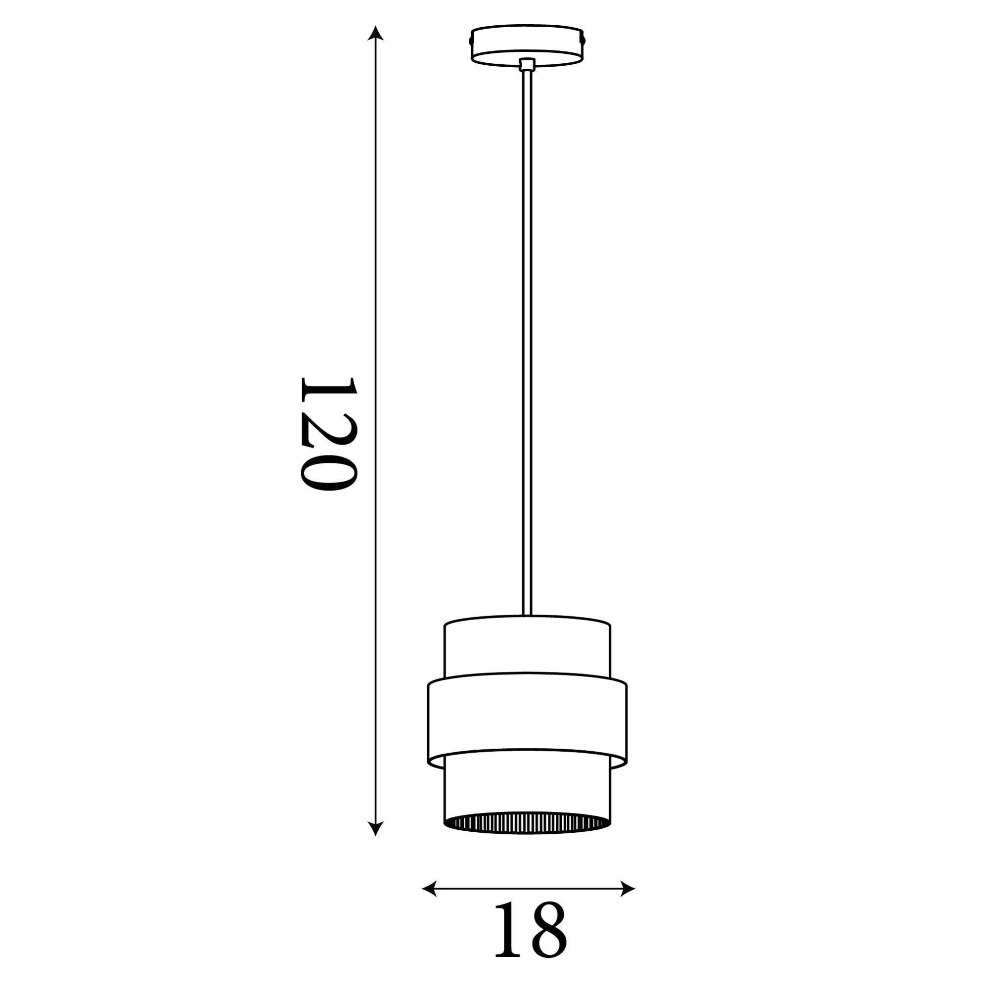 Royal Pendant, Convertible to Semi-Flush, Sand Metal