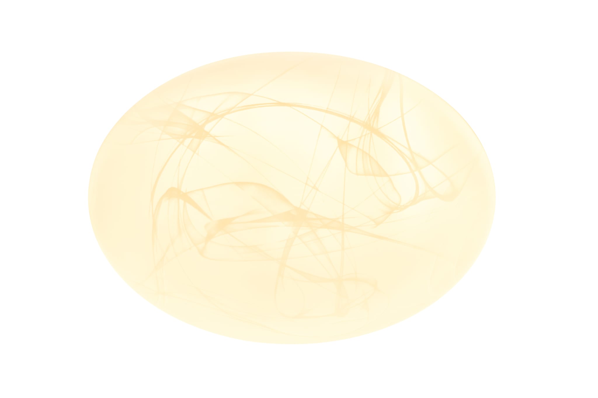 Maya LED Flush - White acrylic