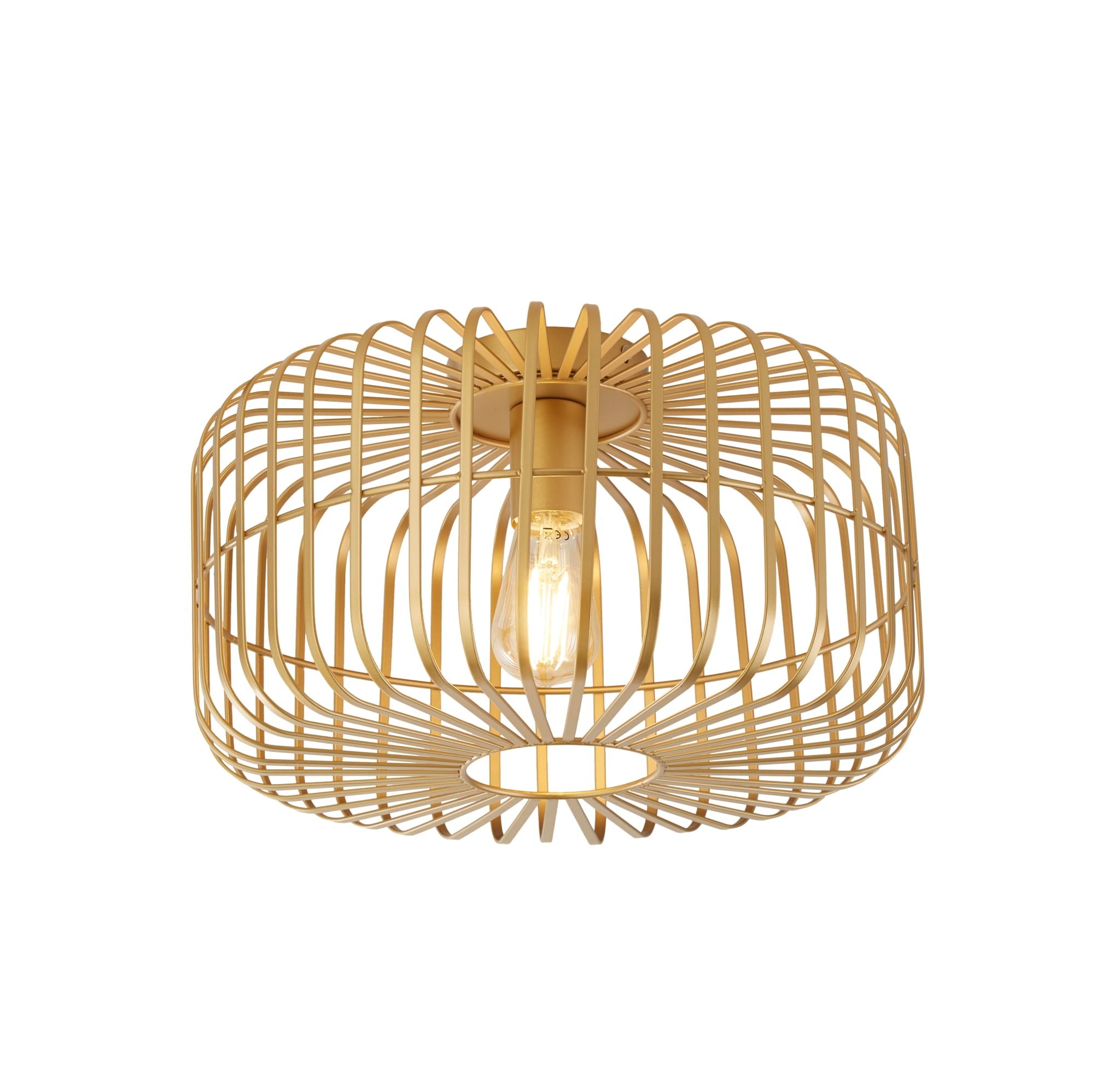 Crib Flush - Matt Gold Metal