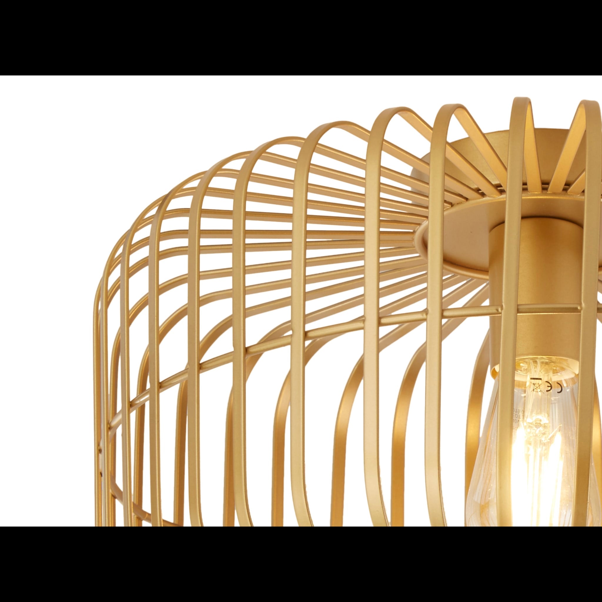 Crib Flush - Matt Gold Metal