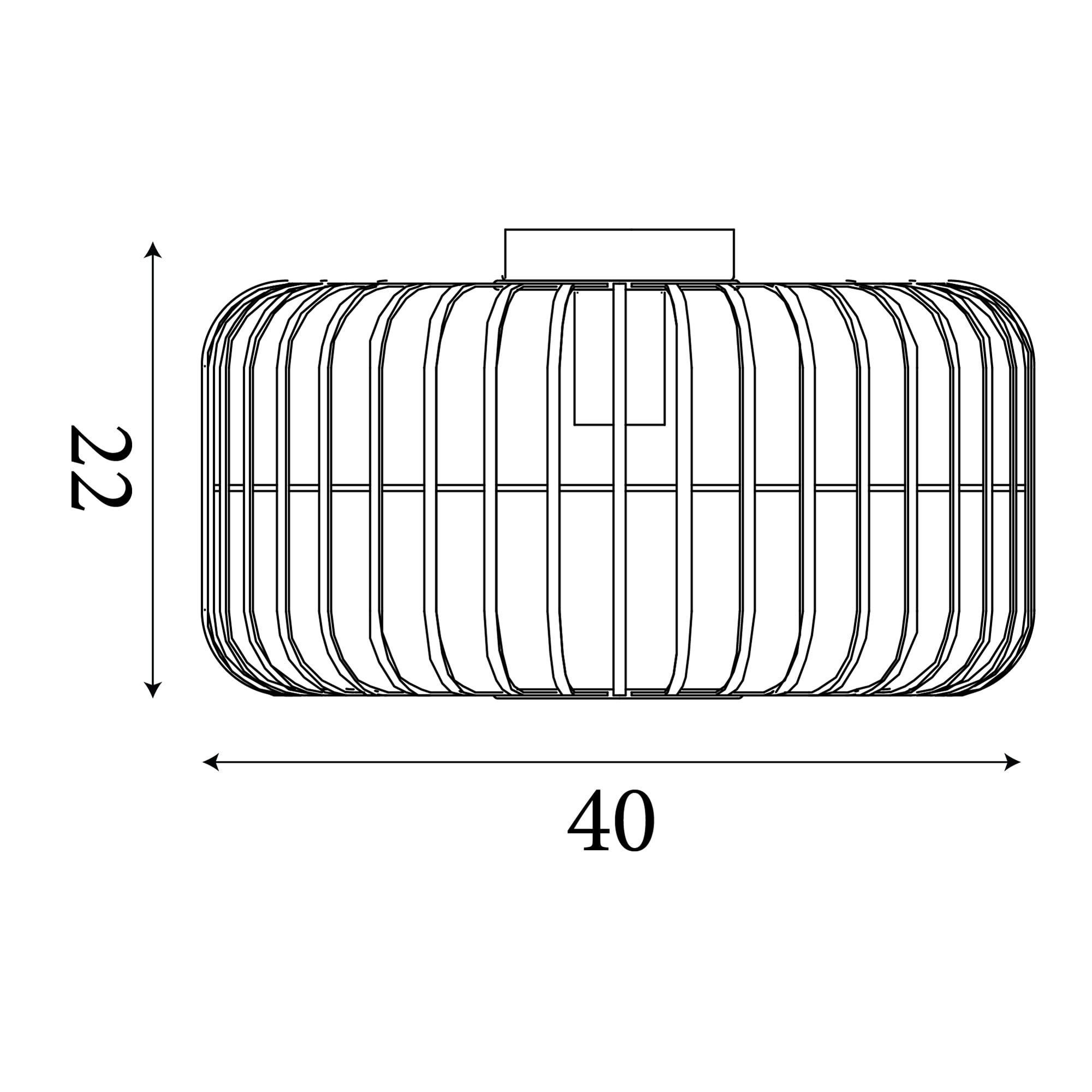Crib Flush - Matt Gold Metal