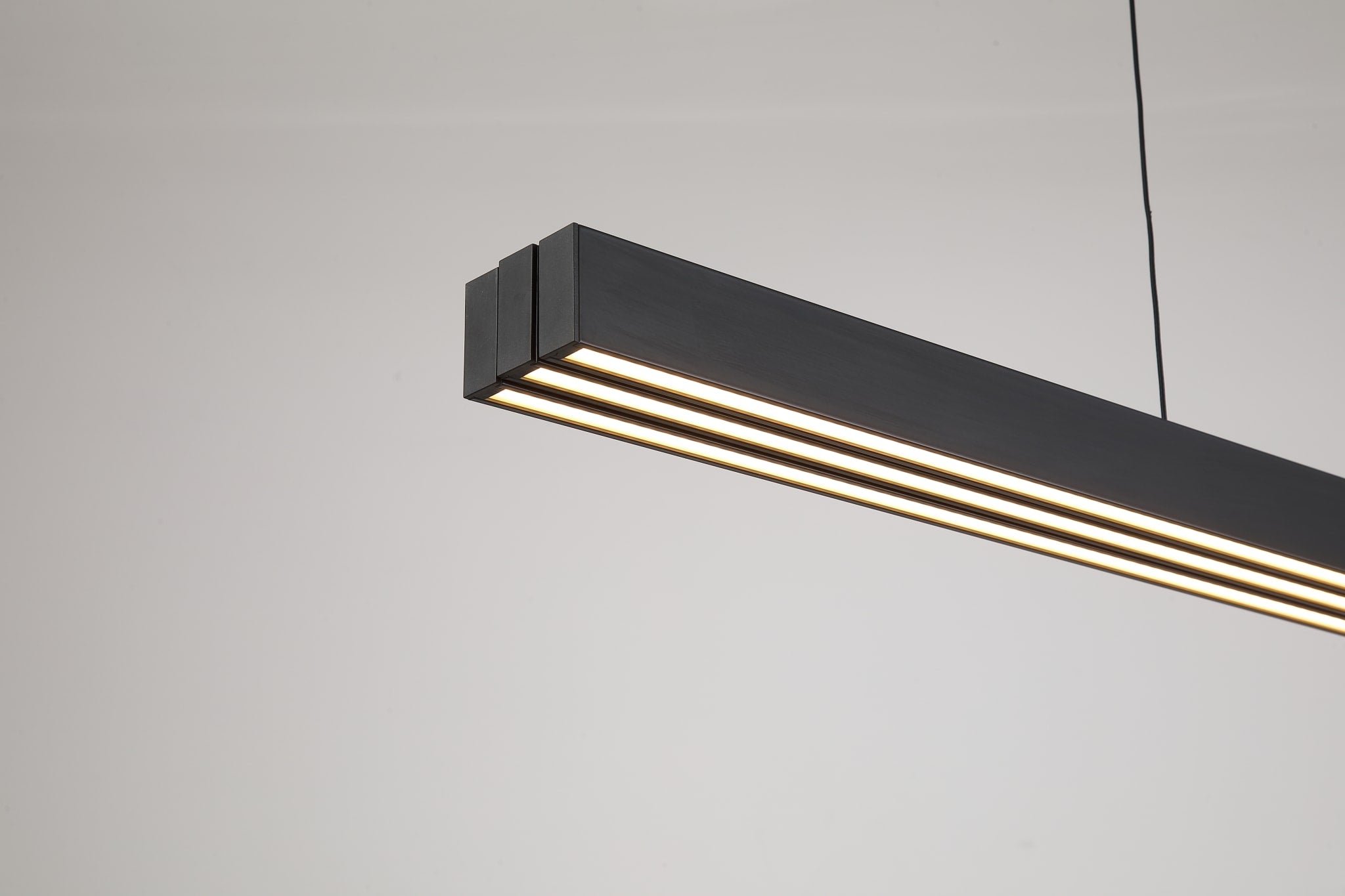 Linear LED Pendant, Black