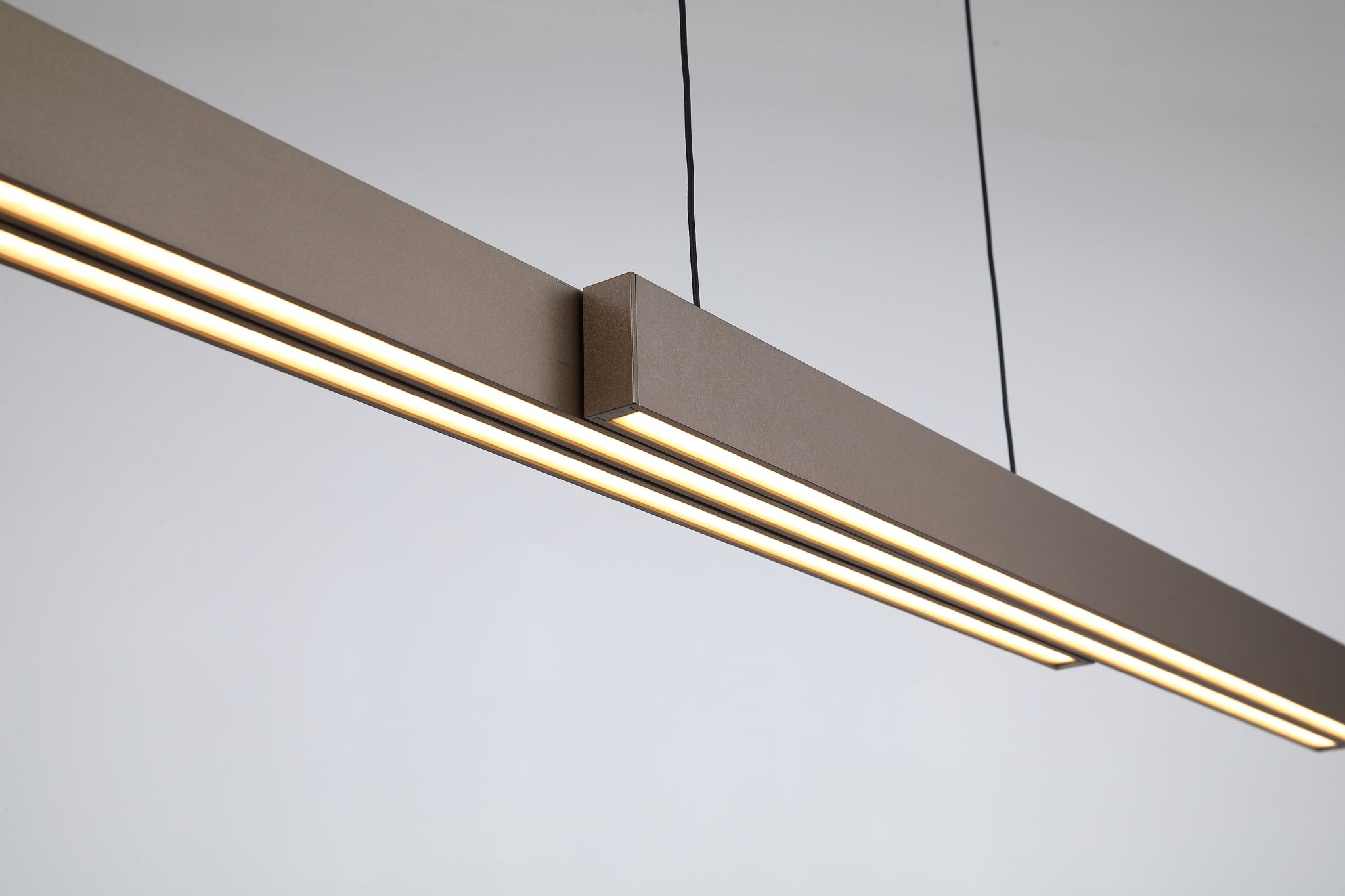 Linear LED Pendant, Latte