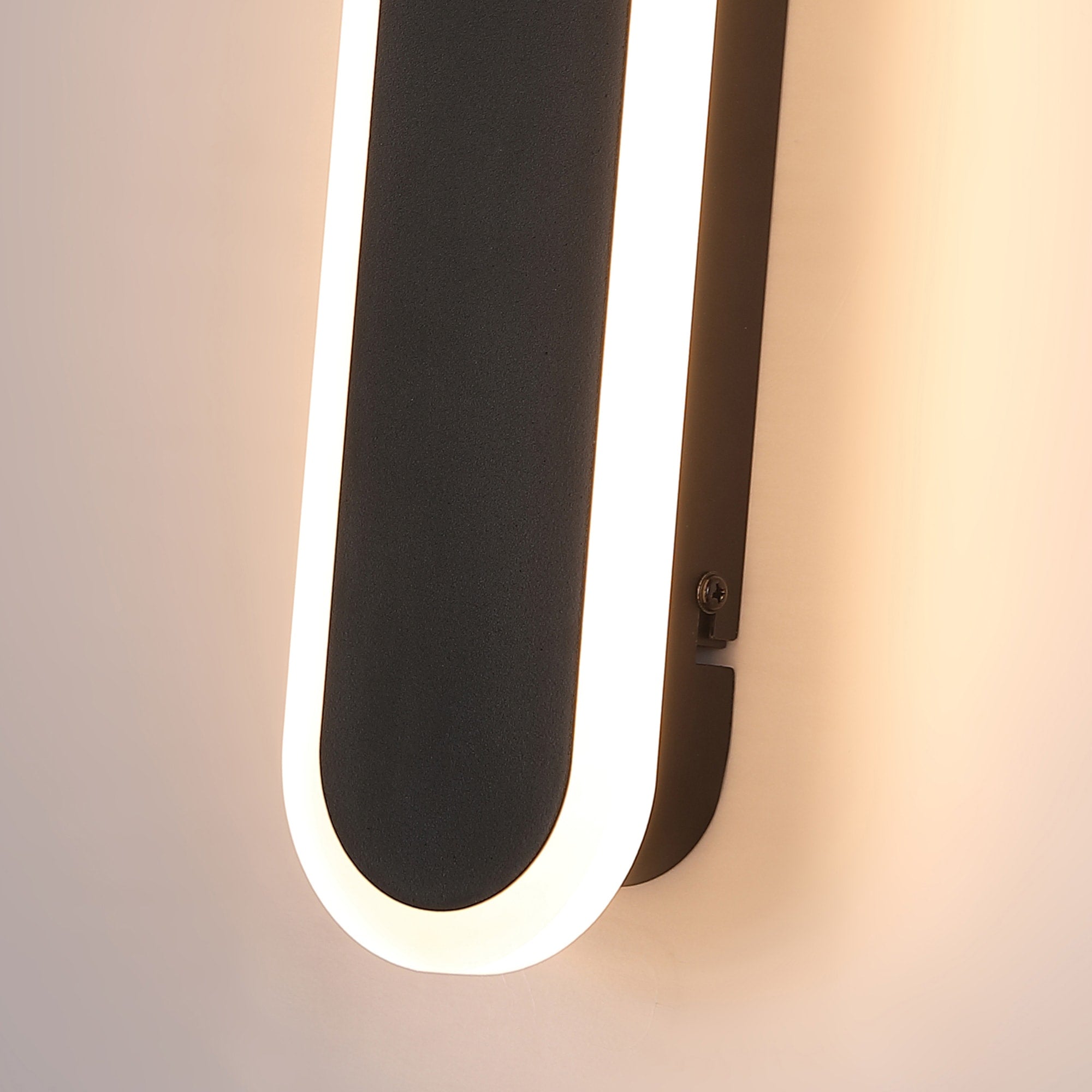 Bordo LED Outdoor Wall Light, Length 300mm, Black