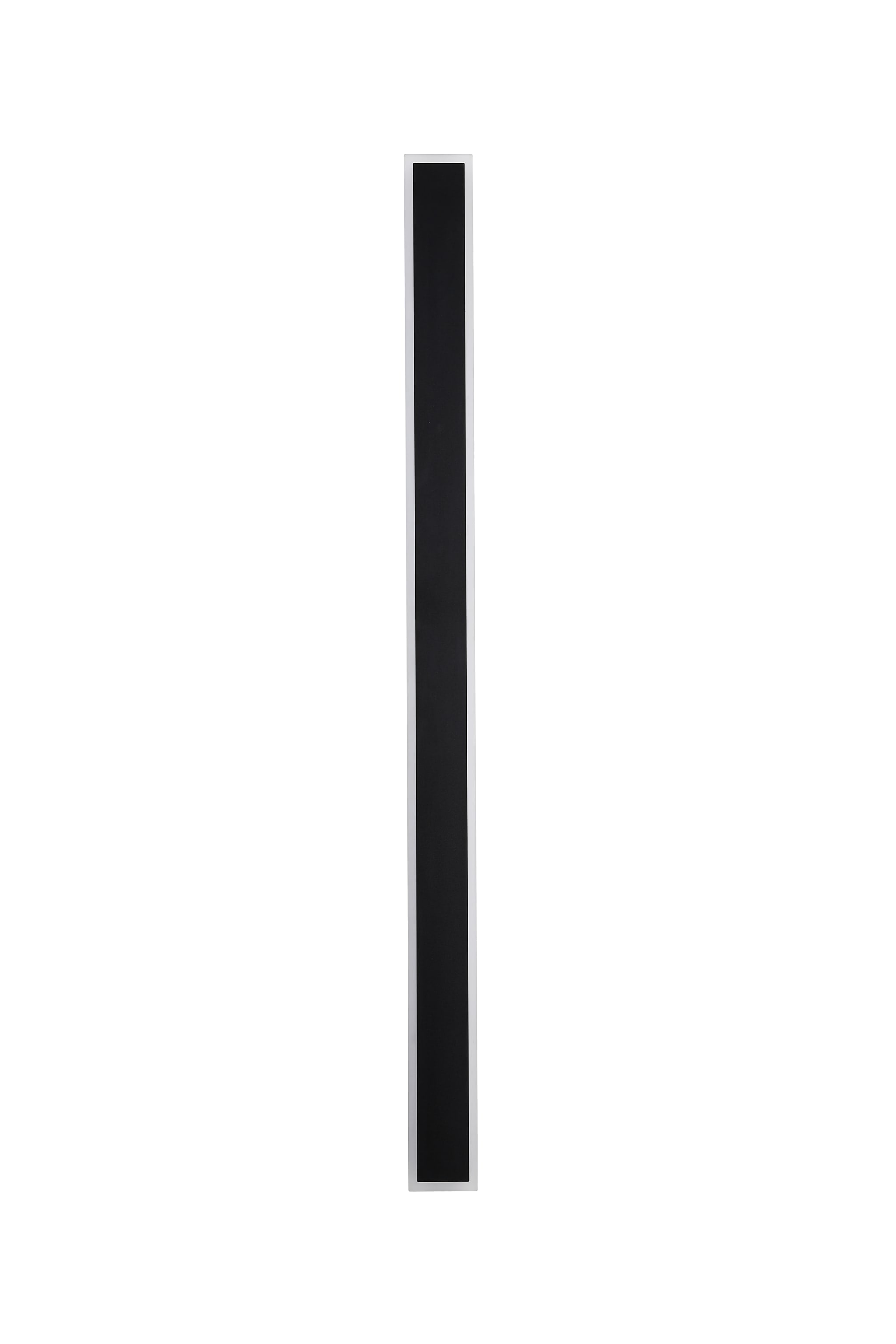 Bordo II Square LED Outdoor Wall Light, Length 1200mm, Black