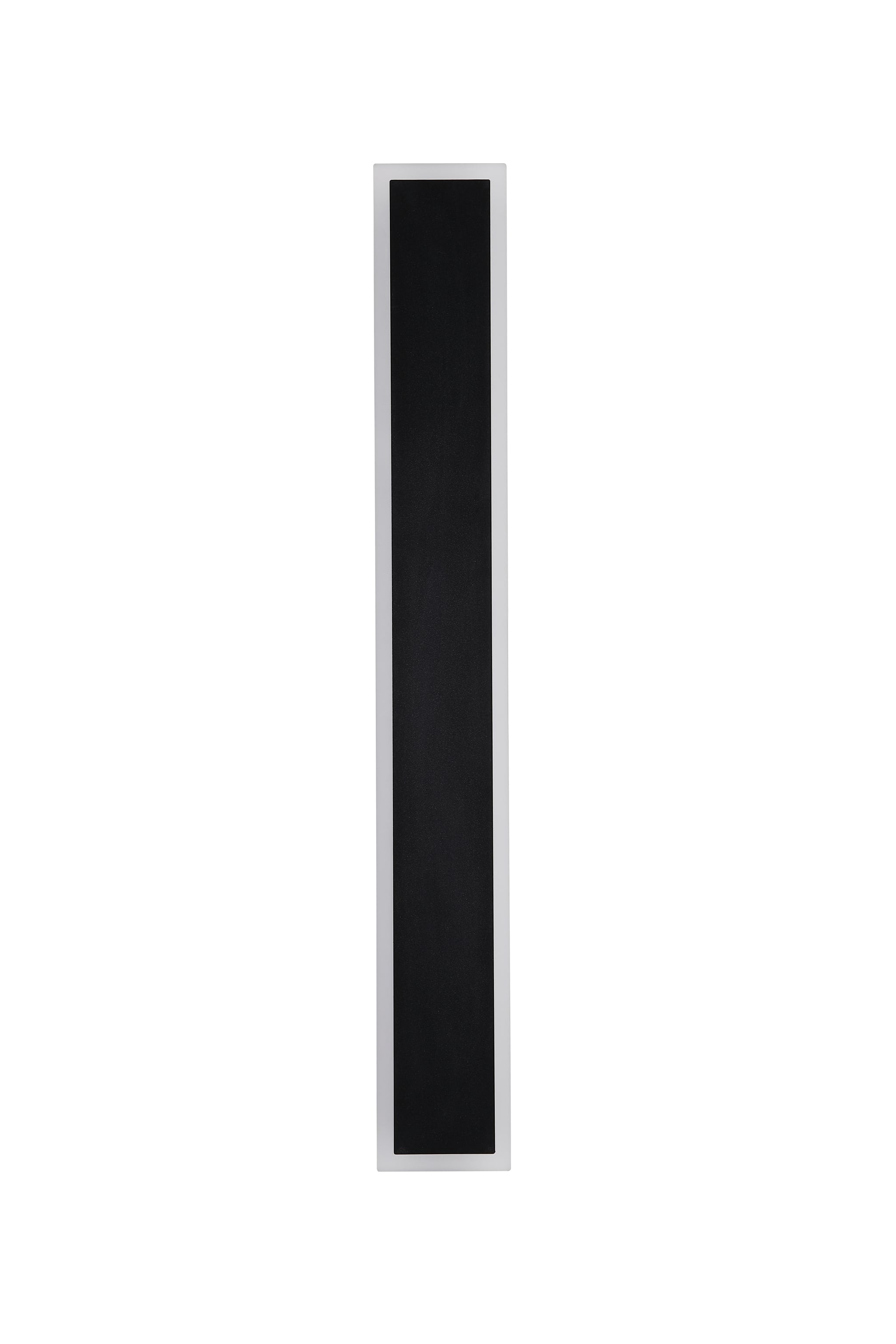 Bordo II Square LED Outdoor Wall Light, Length 600mm, Black