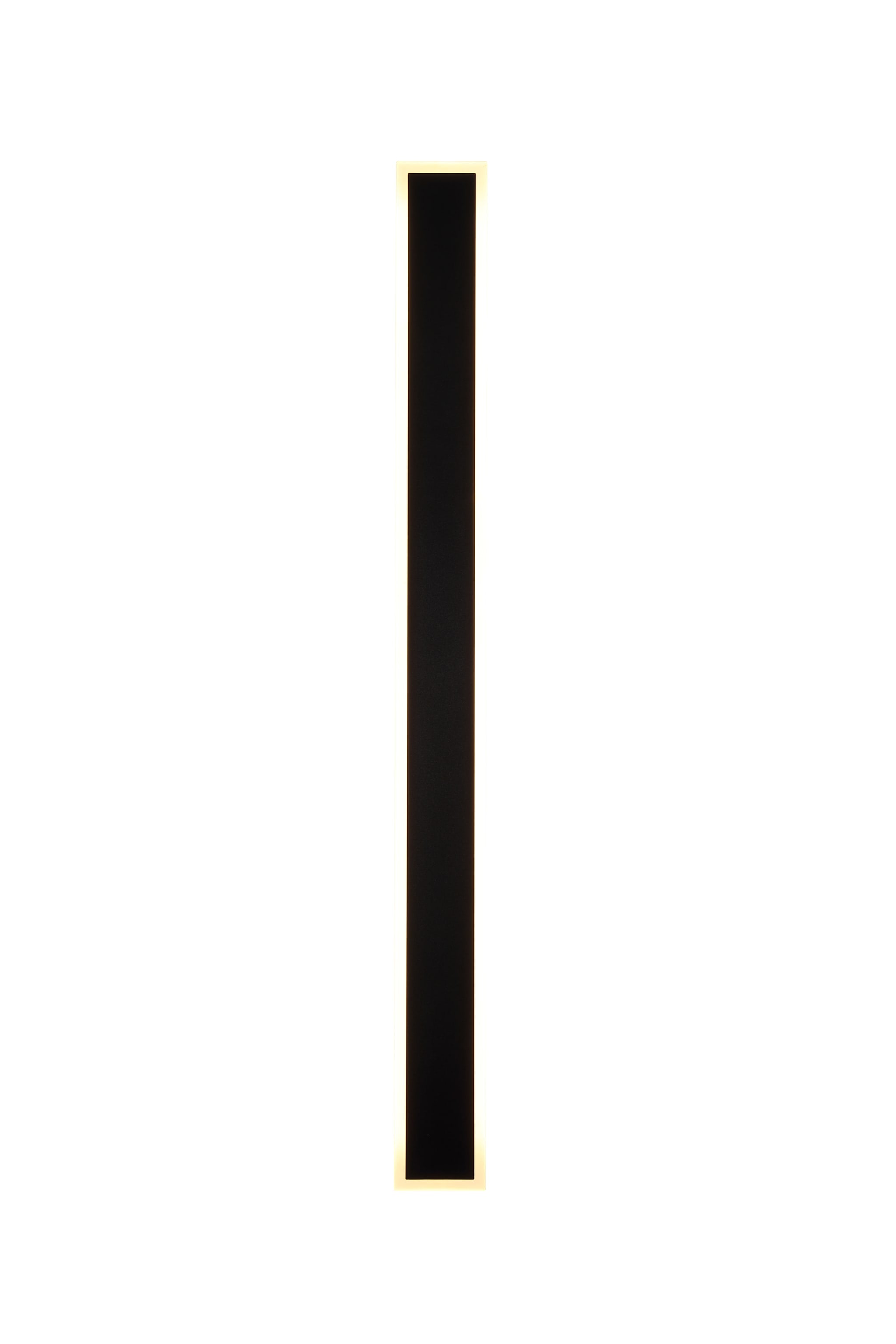 Bordo II Square LED Outdoor Wall Light, Length 900mm, Black